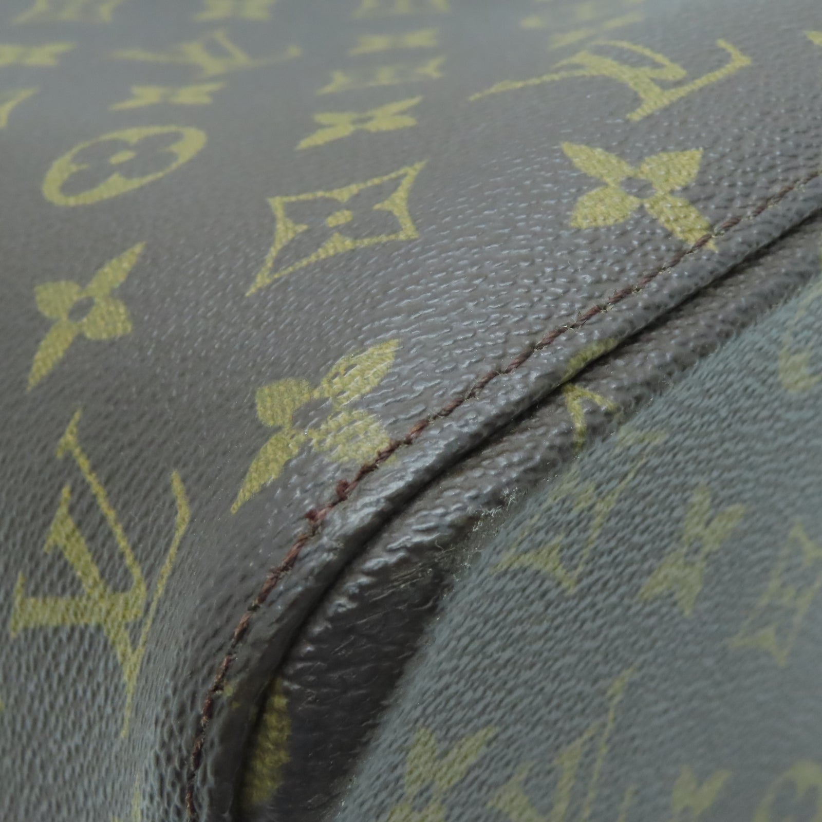 LOUIS VUITTON Monogram Luco Tote Bag金扣手挽袋棕色