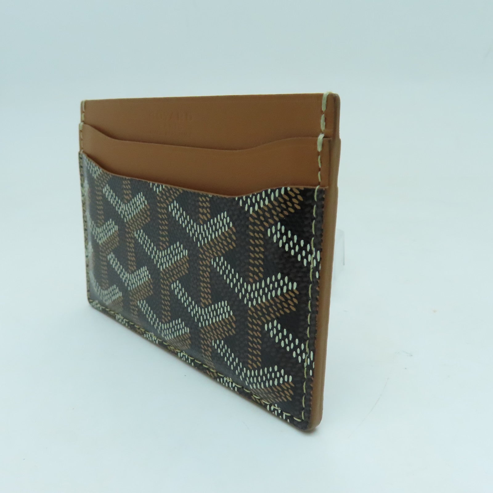 GOYARD 塗層皮革Card Case卡片套啡色/黑色