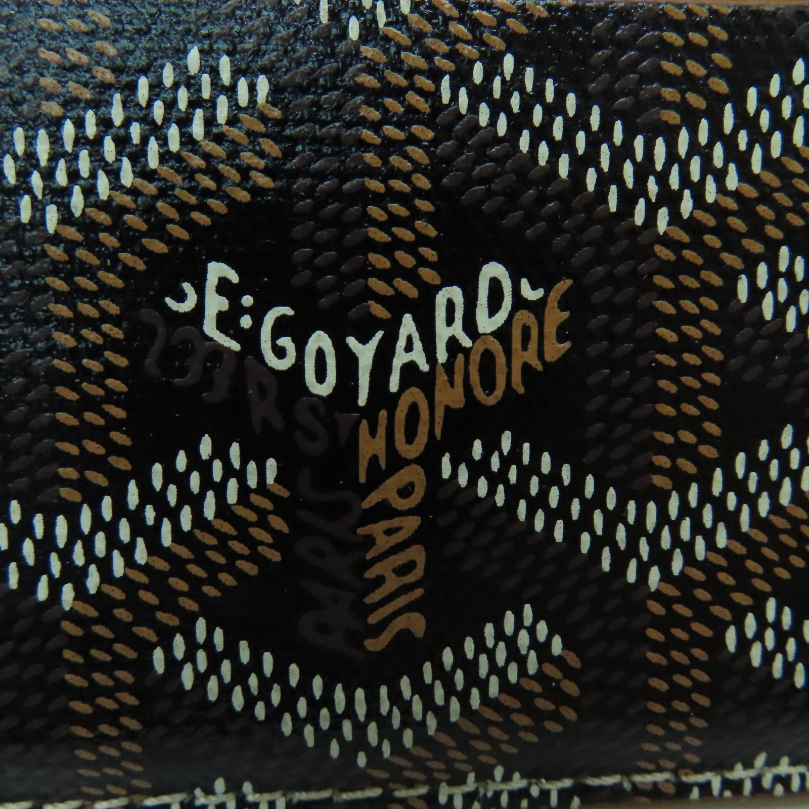 GOYARD 塗層皮革Card Case卡片套啡色/黑色