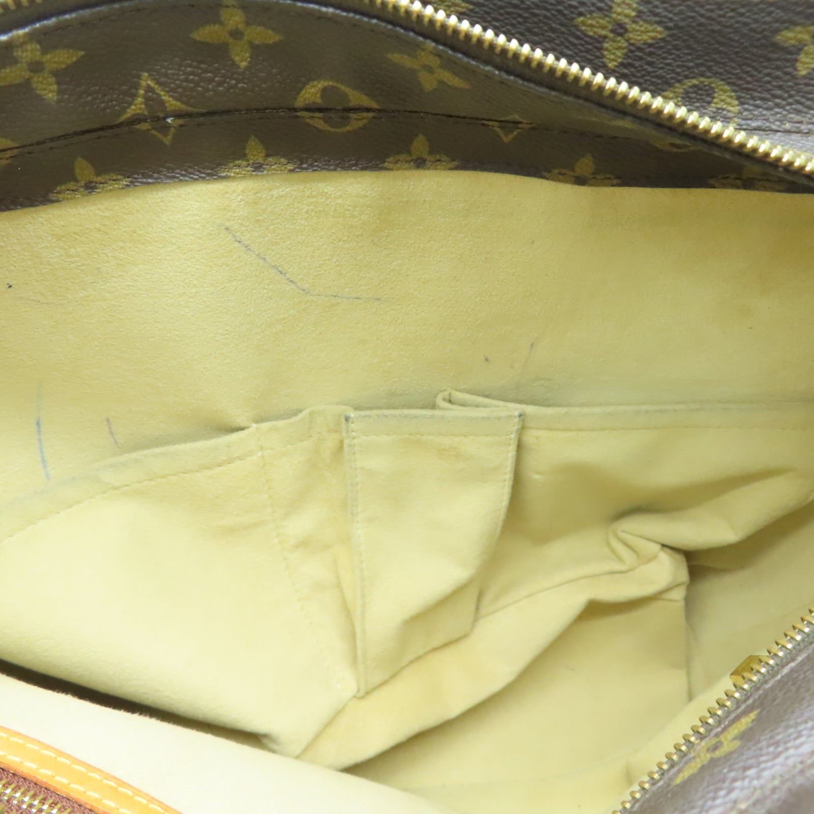 LOUIS VUITTON Monogram Luco Tote Bag金扣手挽袋棕色