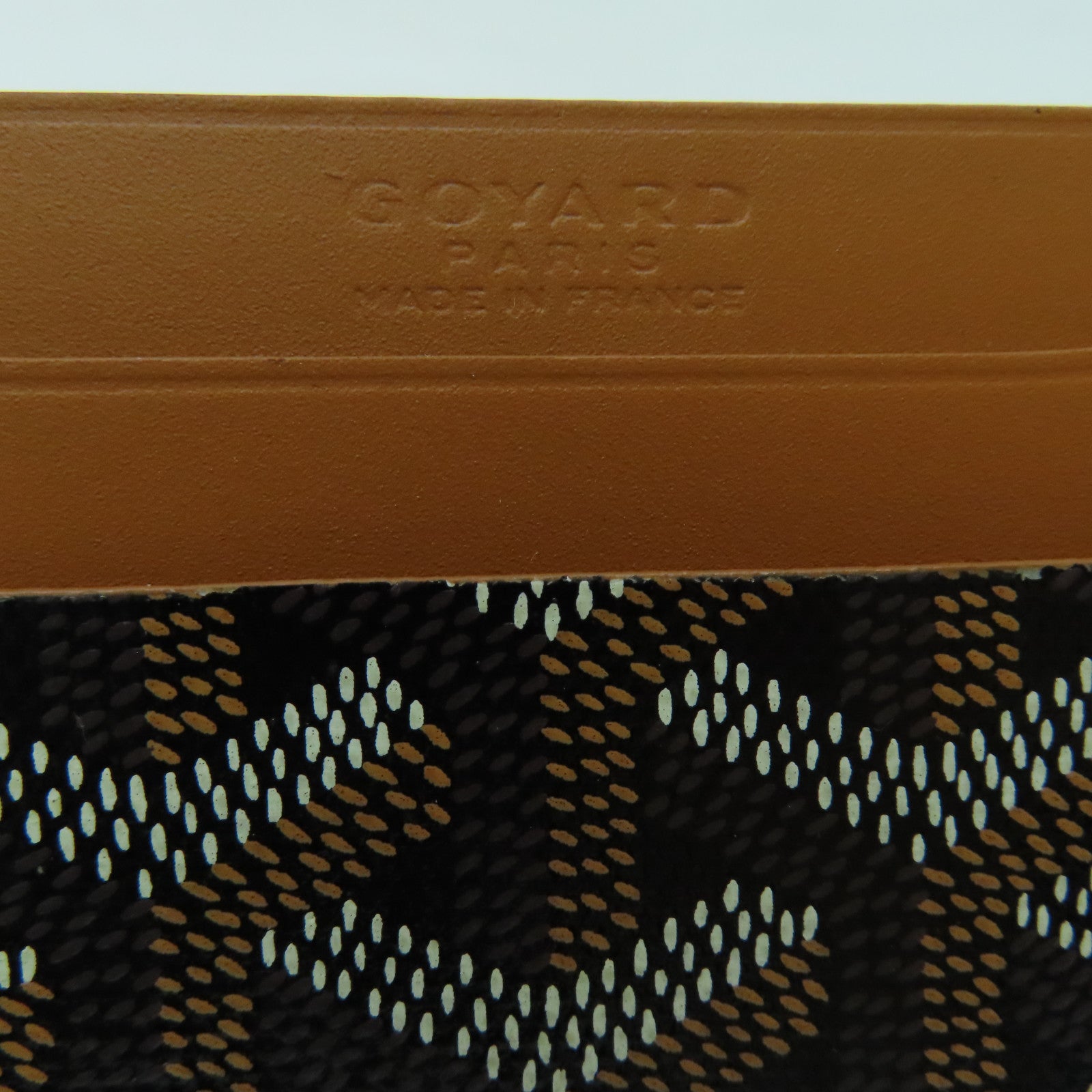 GOYARD 塗層皮革Card Case卡片套啡色/黑色