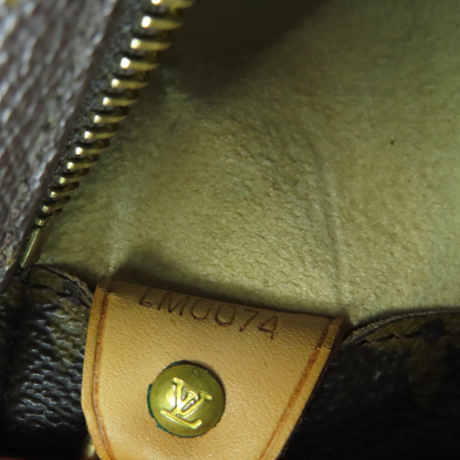 LOUIS VUITTON Monogram Luco Tote Bag金扣手挽袋棕色