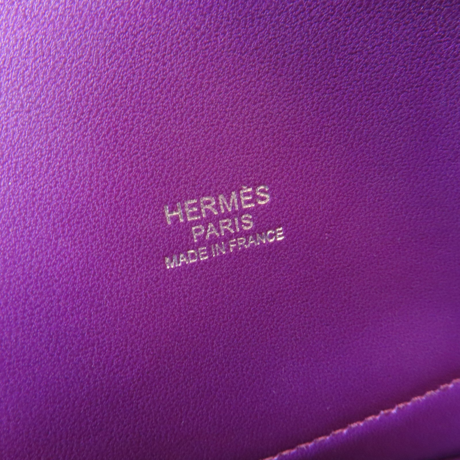 HERMES Epsom皮革Bolide 27銀扣手挽肩背兩用袋Anemone海葵紫色