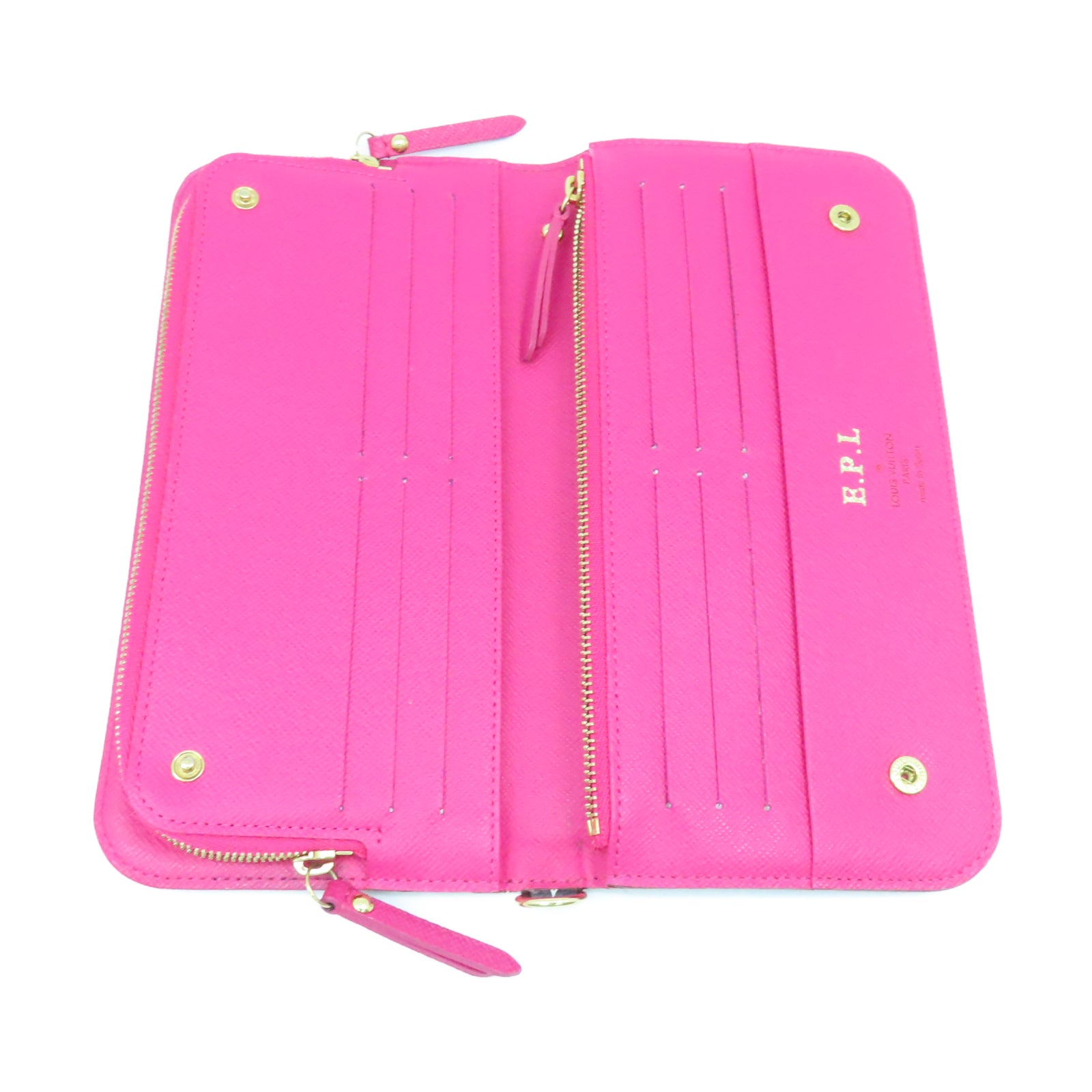 LOUIS VUITTON Monogram Multicolore Portefeuille Insolite金扣長錢包黑色