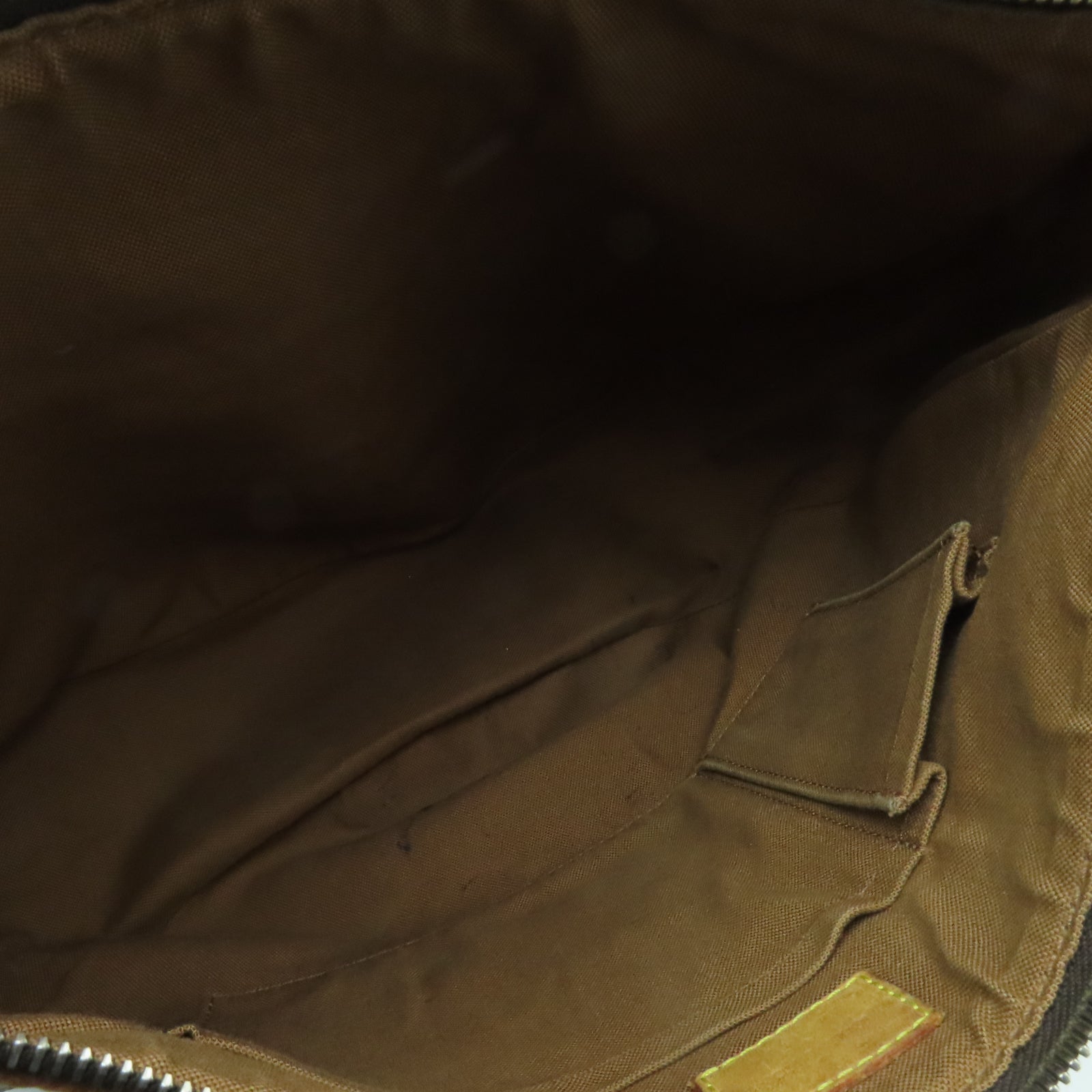 LOUIS VUITTON Monogram Tulum GM金扣肩背袋啡色