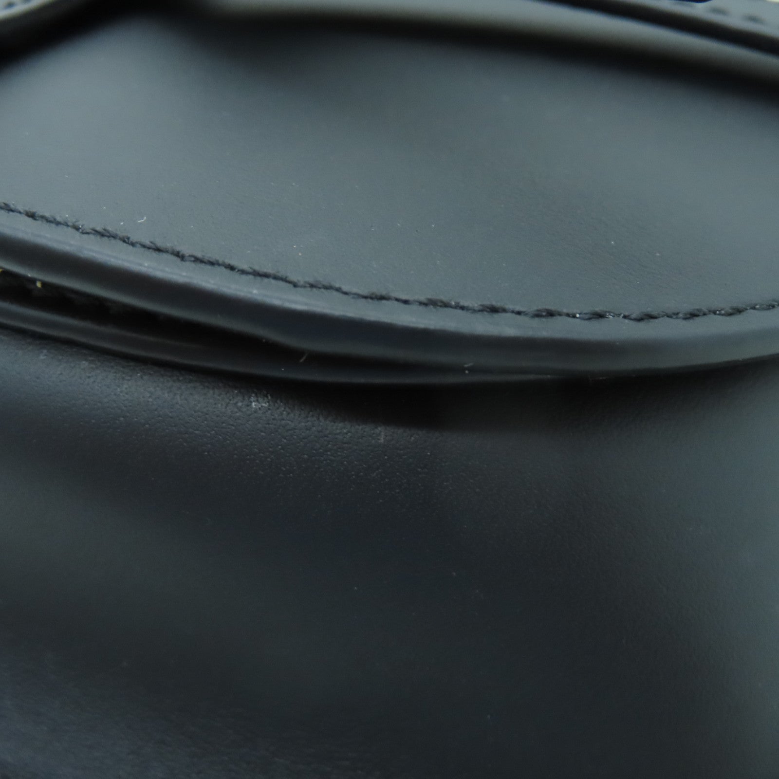 LOEWE 牛皮皮革Mini Gate Dual Bag金扣肩背袋黑色