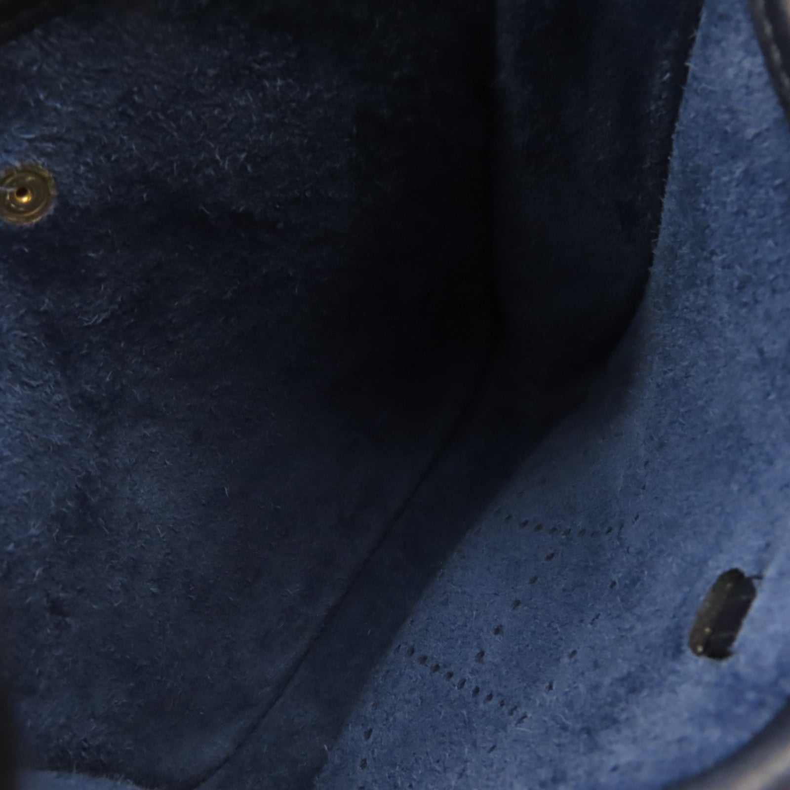 HERMES Clemence皮革Evelyne TPM Shoulder Bag金扣肩背袋Bleu Nuit午夜藍