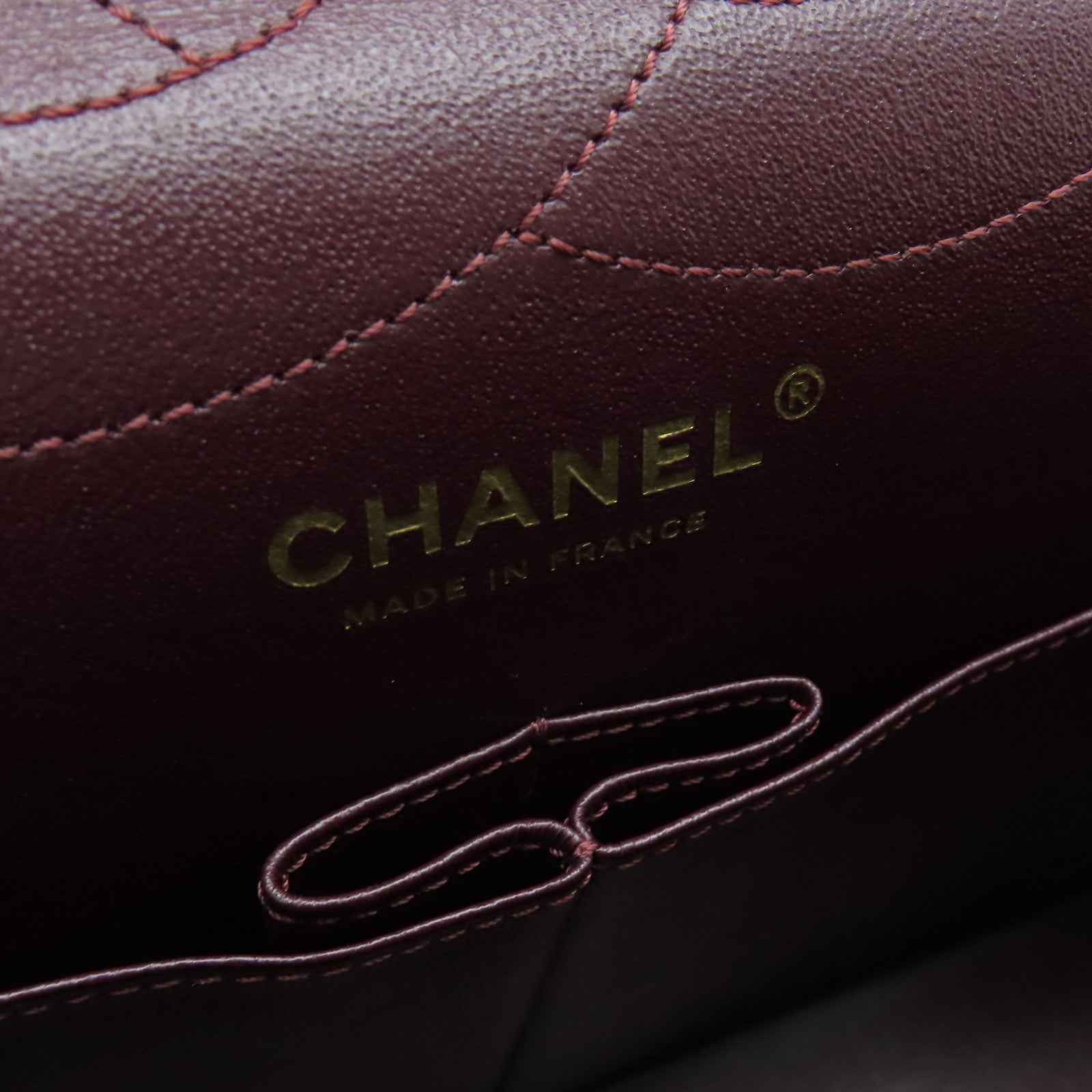 CHANEL 菱格牛皮皮革2.55 Chain Shoulder Bag金扣链带肩背袋黑色