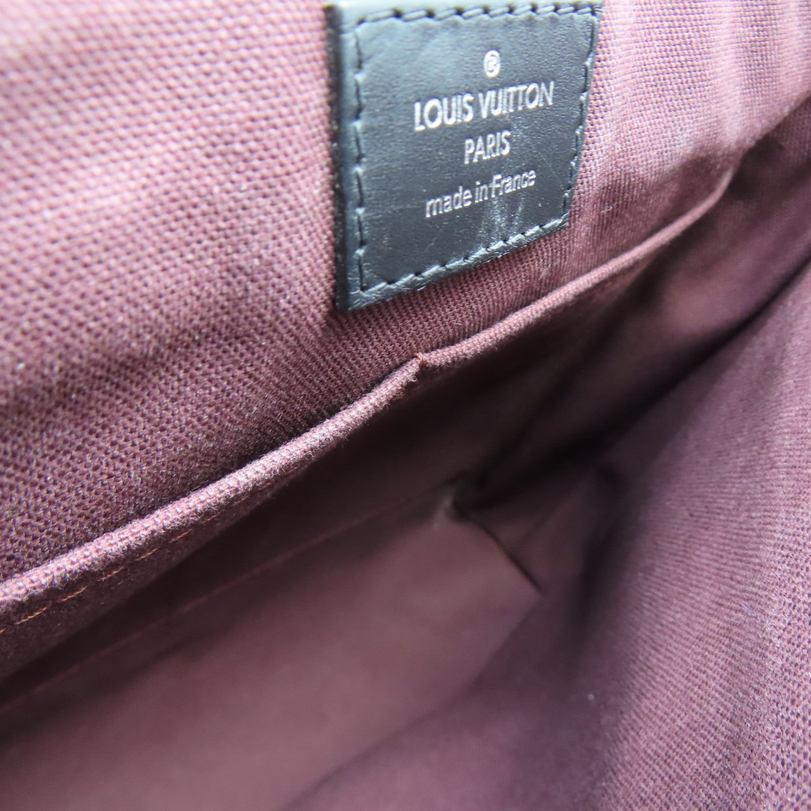 LOUIS VUITTON Monogram Macassar District PM銀扣肩背袋啡色