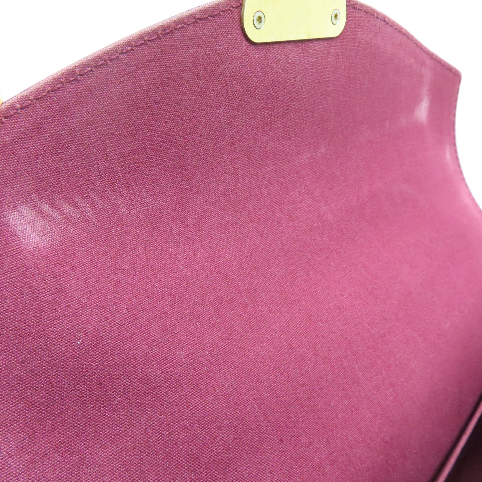 LOUIS VUITTON Monogram Vernis Mirada gold buckle shoulder shoulder bag purple