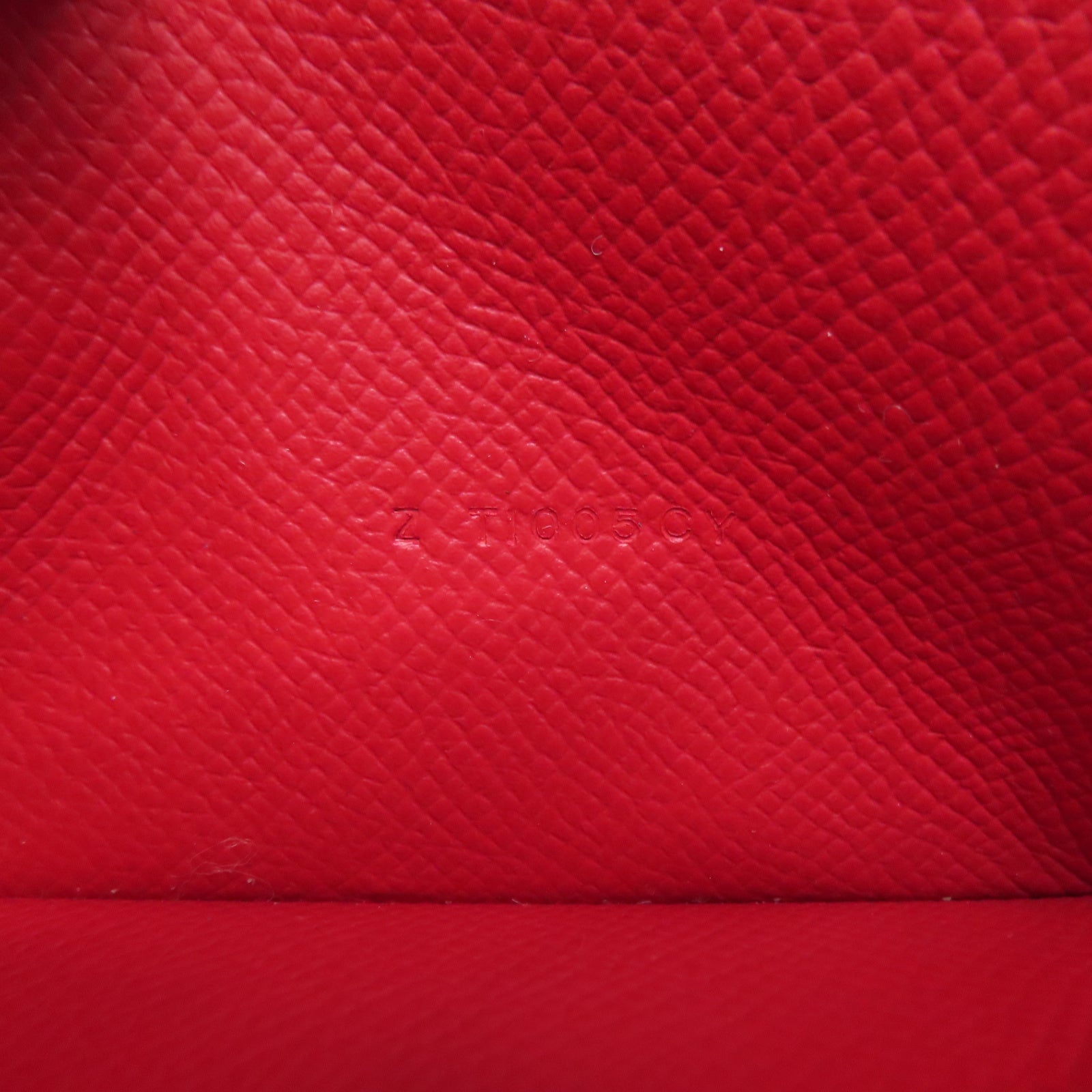 HERMES Veau Epsom皮革Bearn W Snap银扣钱包法拉利红色