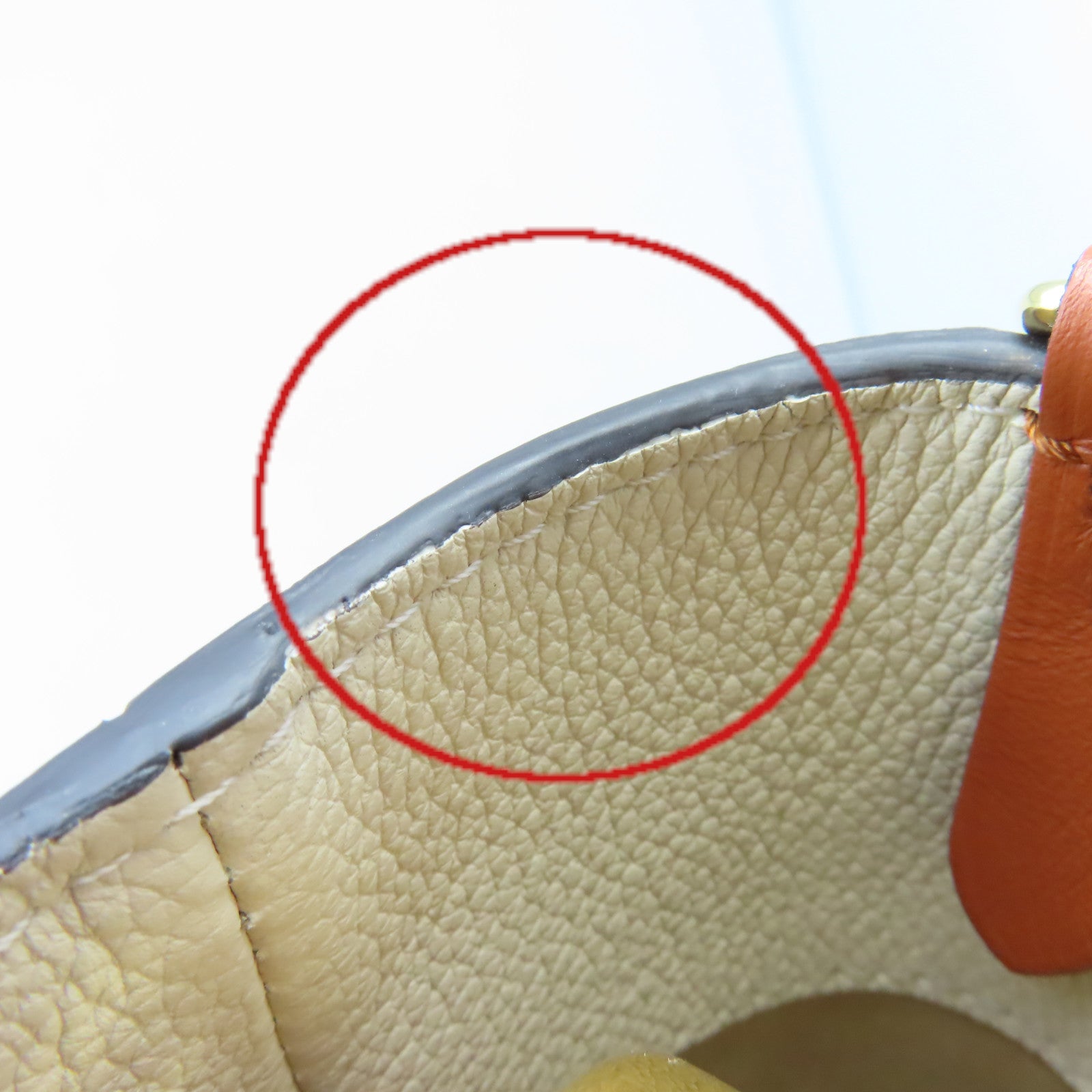LOUIS VUITTON Monogram Tuffetage On My Side MM 2Way Shoulder Bag手挽肩背兩用袋杏色