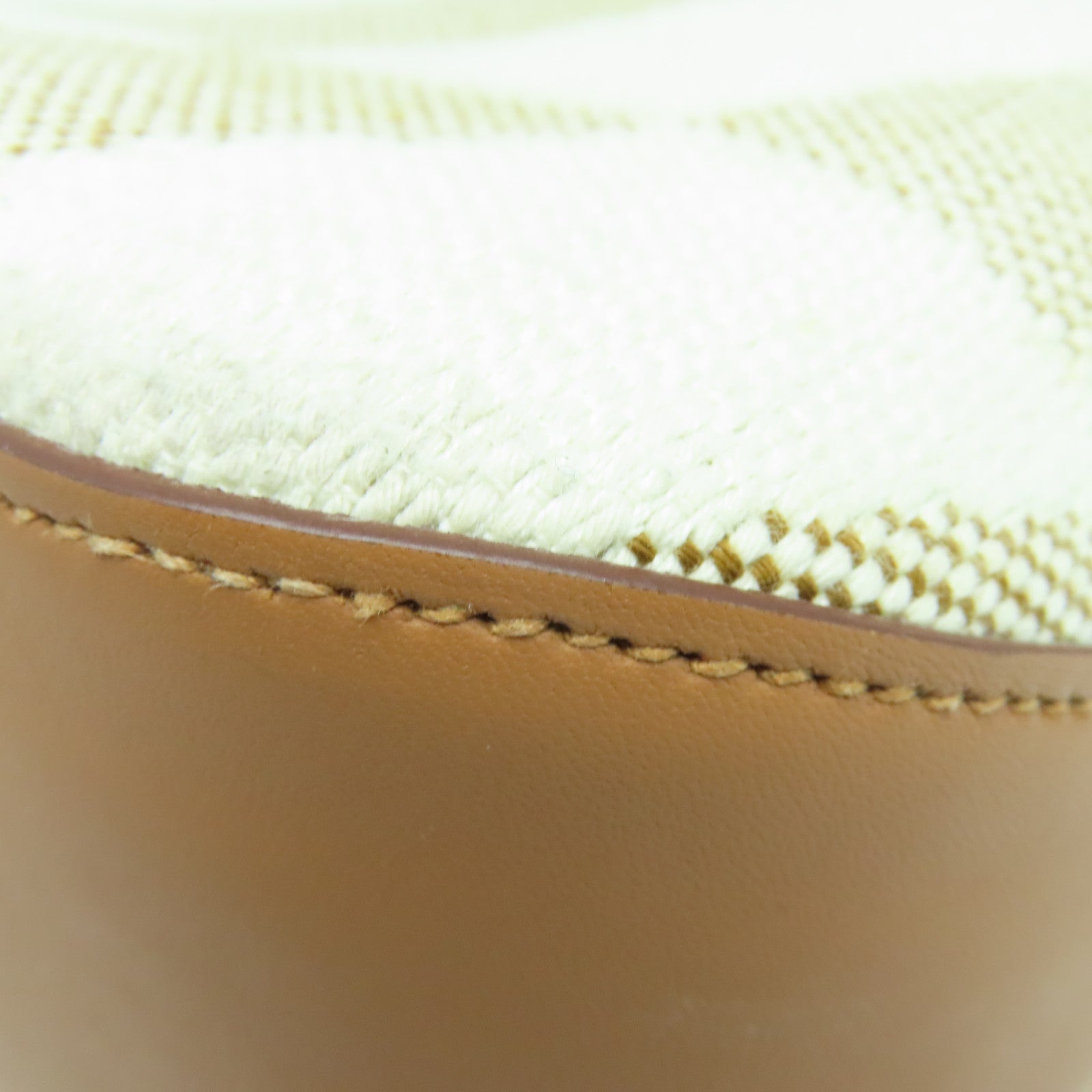 HERMES 帆布Cabas H肩背袋米色