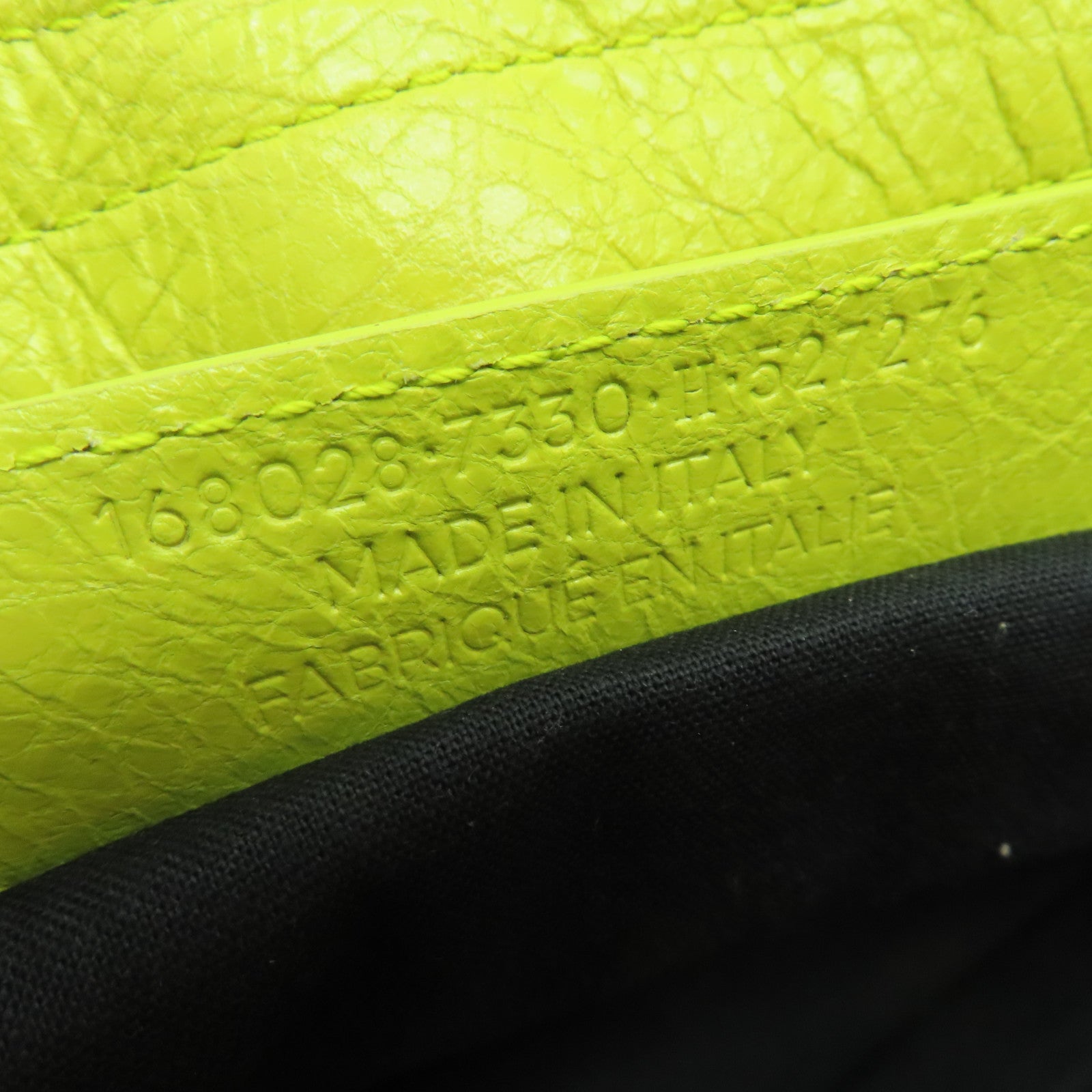 BALENCIAGA 牛皮皮革Part Time手挽肩背兩用袋黃色