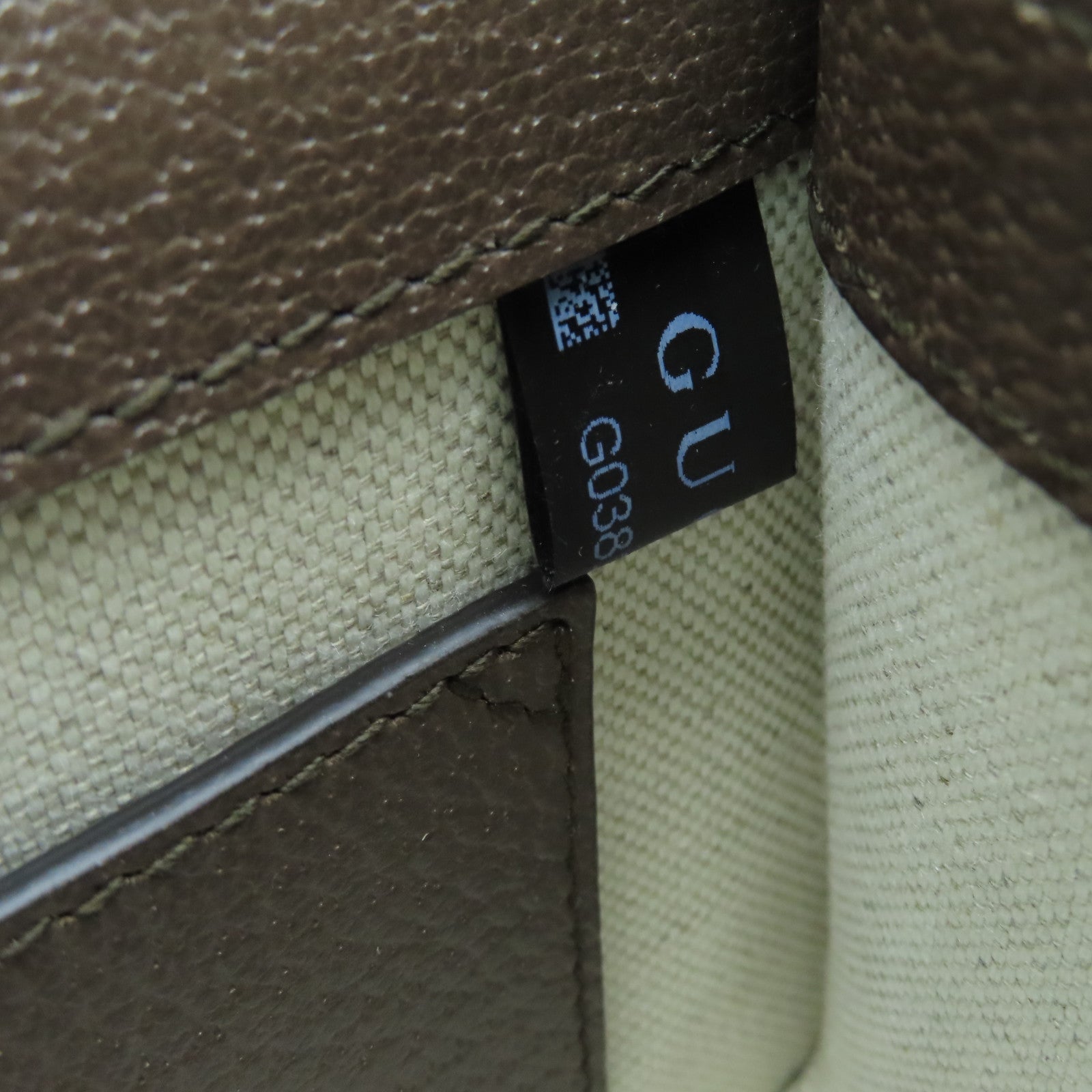 GUCCI 涂层帆布Ophidia GG Mini Chain Bag金扣手挽肩背两用袋啡色
