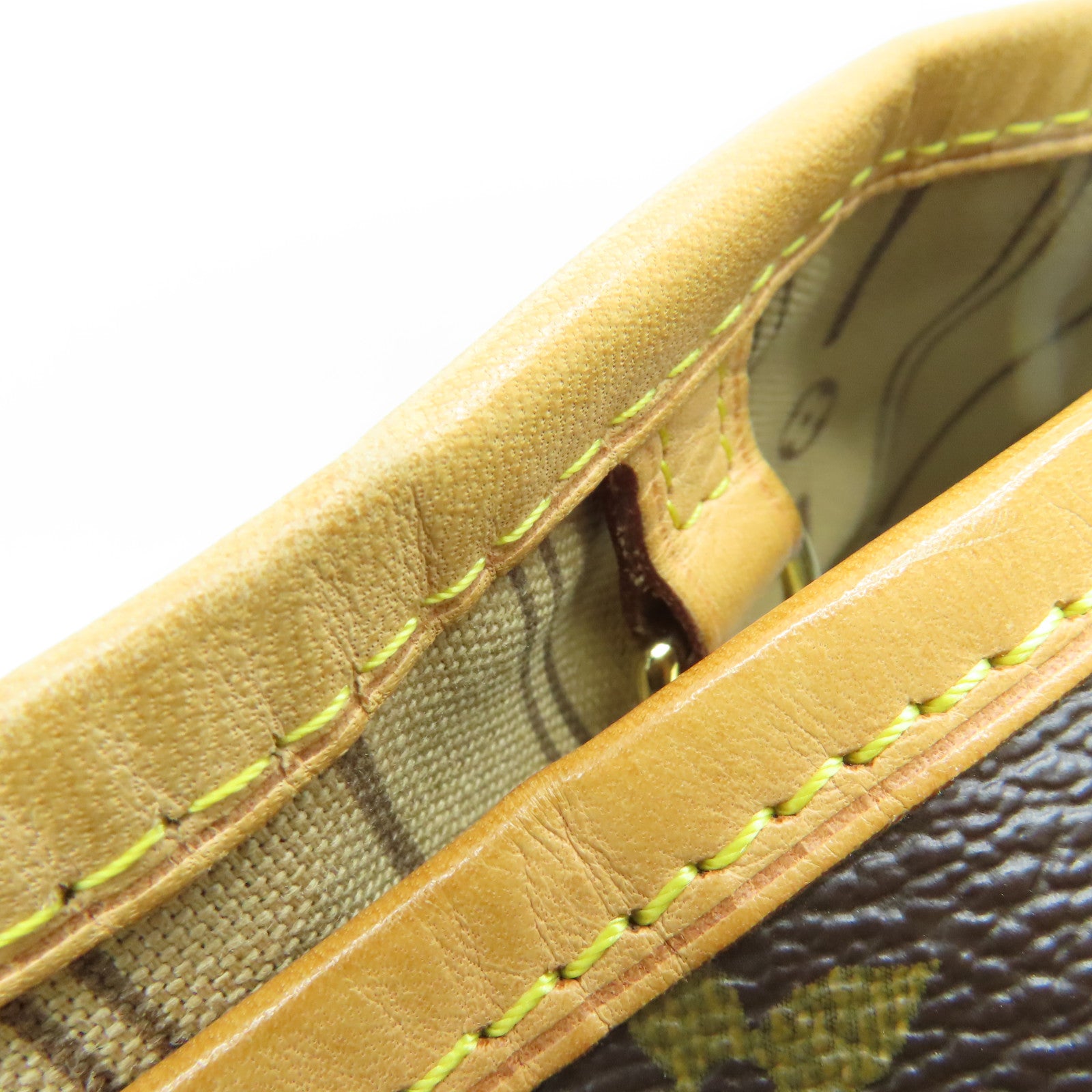 LOUIS VUITTON Monogram Delightful MM金扣肩背袋啡色