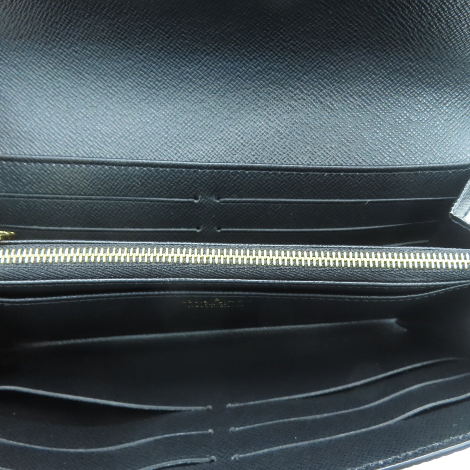 LOUIS VUITTON Epi皮革Twist Wallet金扣长钱包黑色