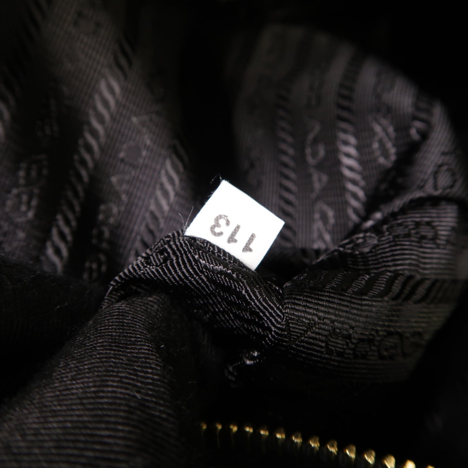 PRADA 尼龍2way Shoulder Bag金扣手挽肩背兩用袋黒色