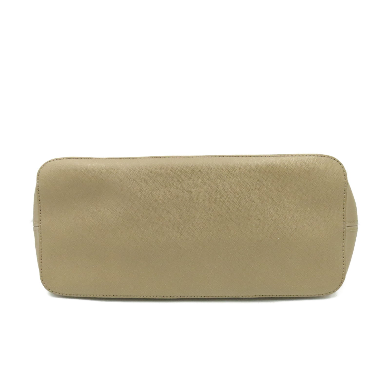 Michael Kors 牛皮皮革Tote Bag金扣手挽袋啡色