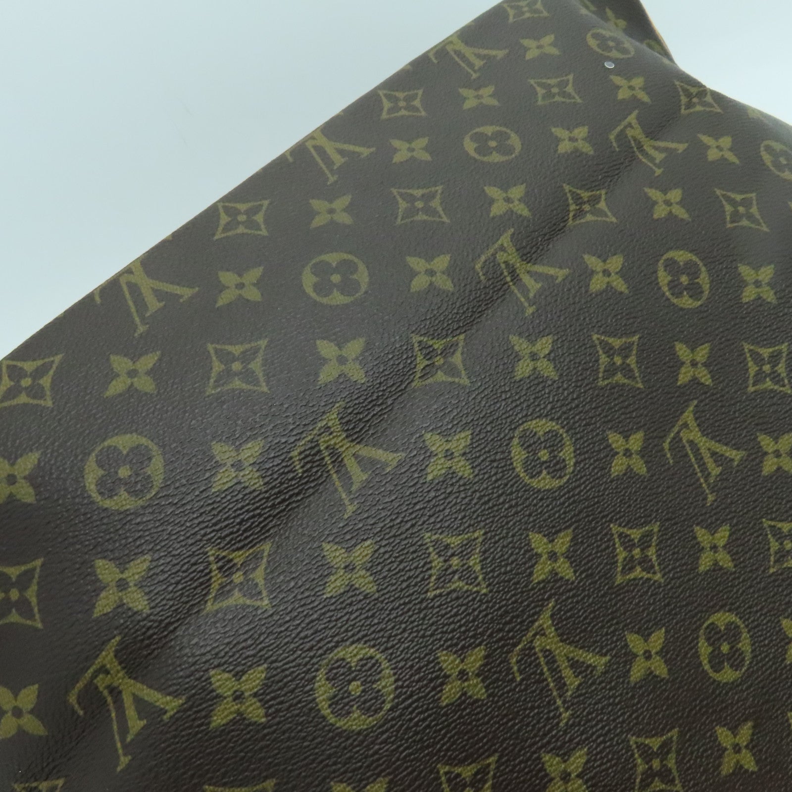 LOUIS VUITTON Monogram Delightful MM金扣肩背袋啡色