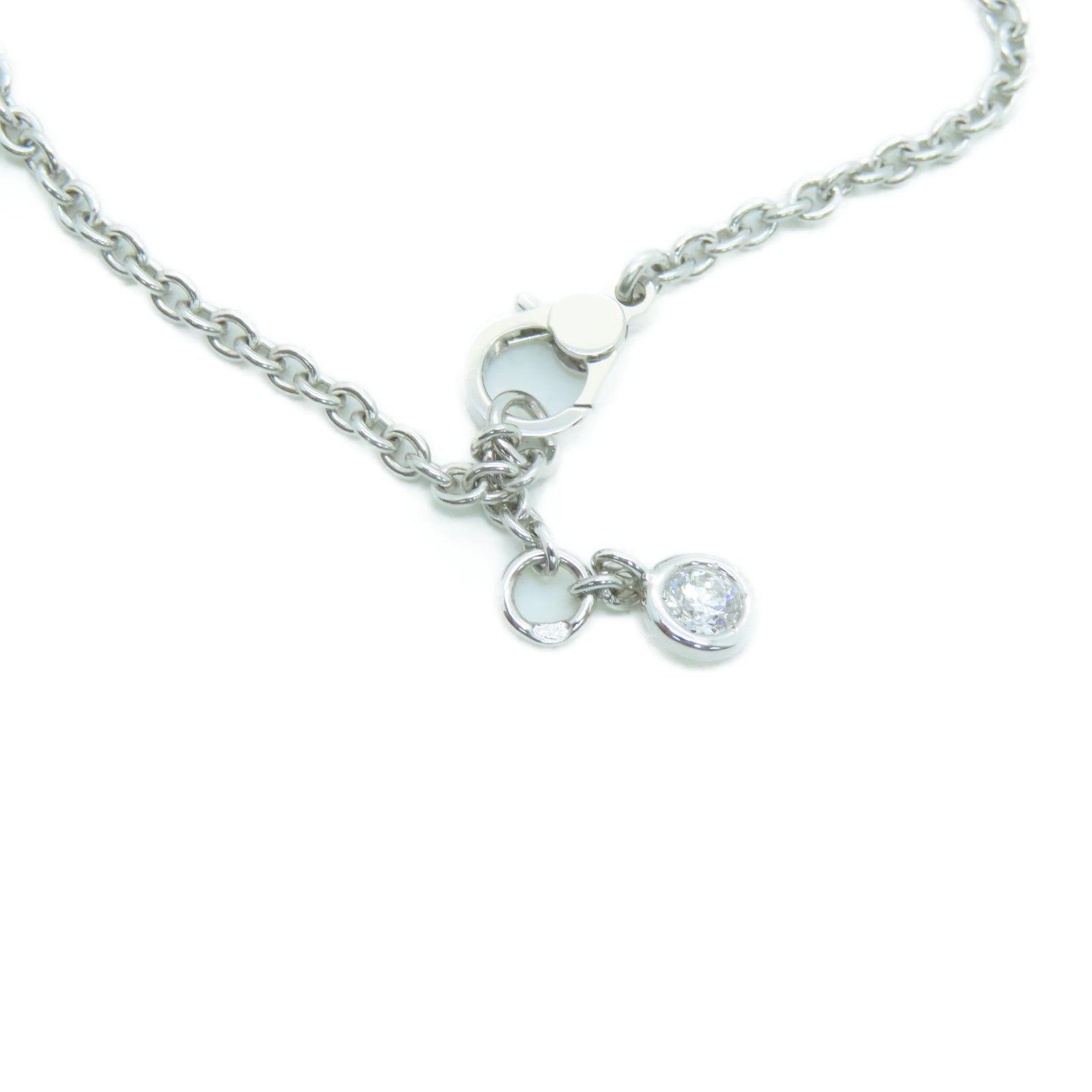 HERMES 18K白金Finesse Chaine手链