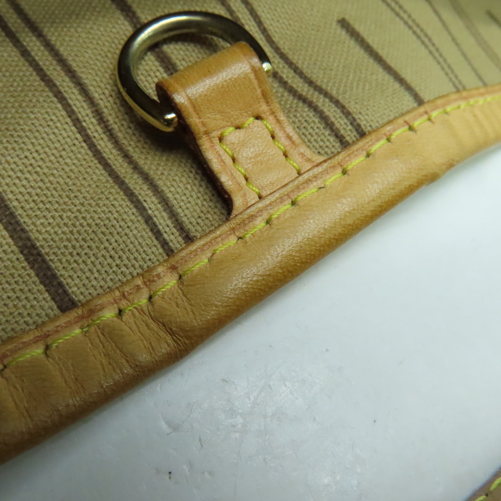 LOUIS VUITTON Monogram Delightful MM金扣肩背袋啡色