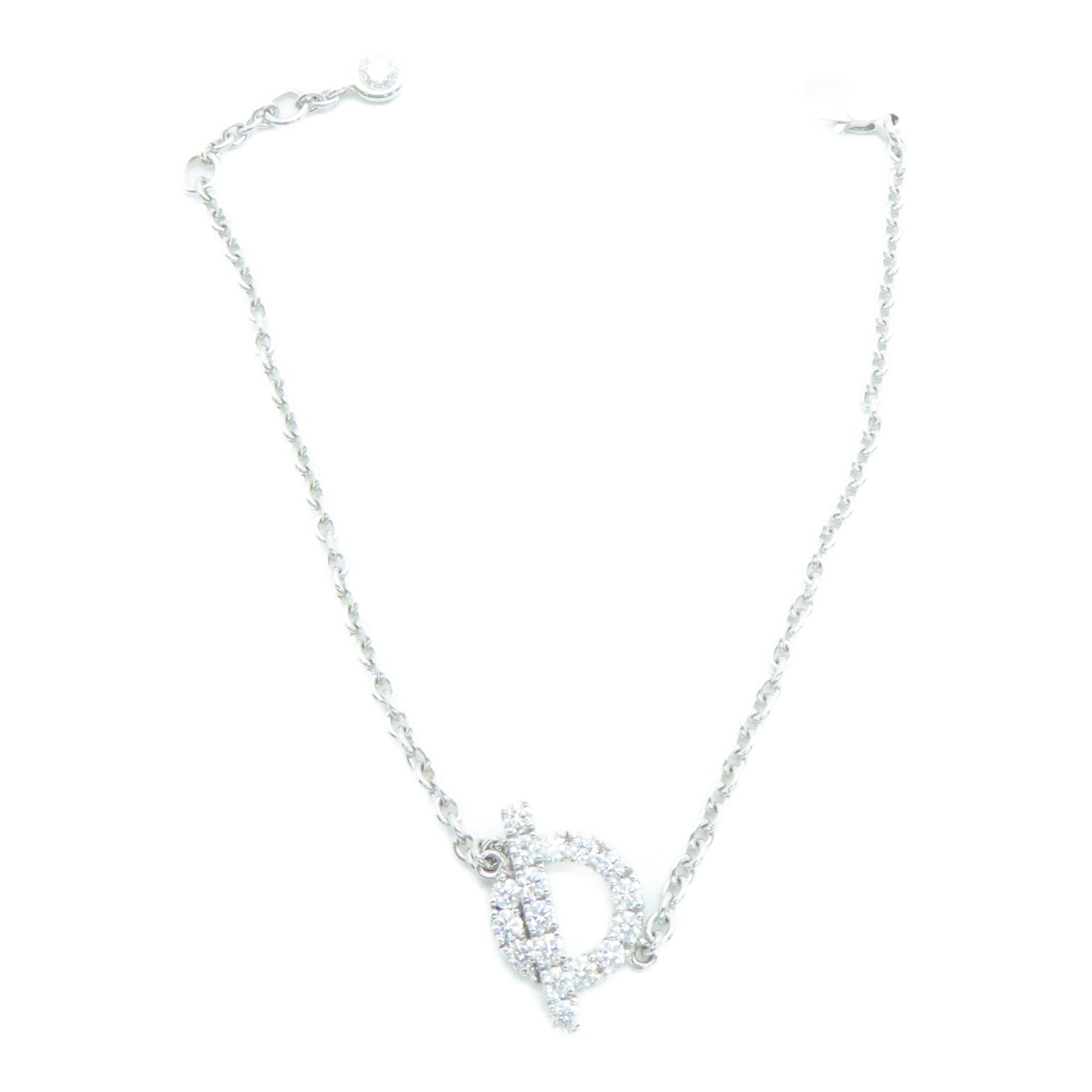 HERMES 18K白金Finesse Chaine手链
