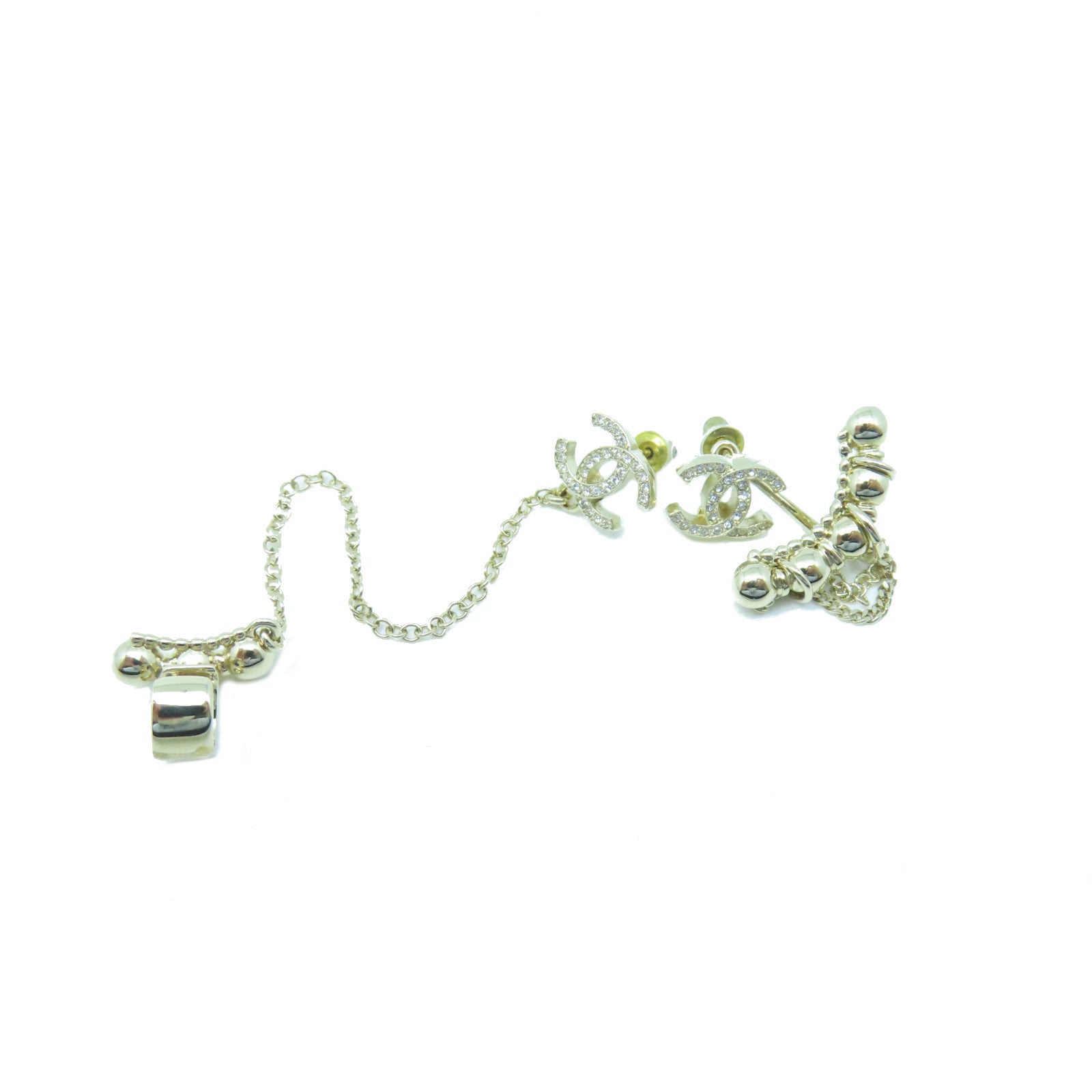 CHANEL metal Earrings gold earrings