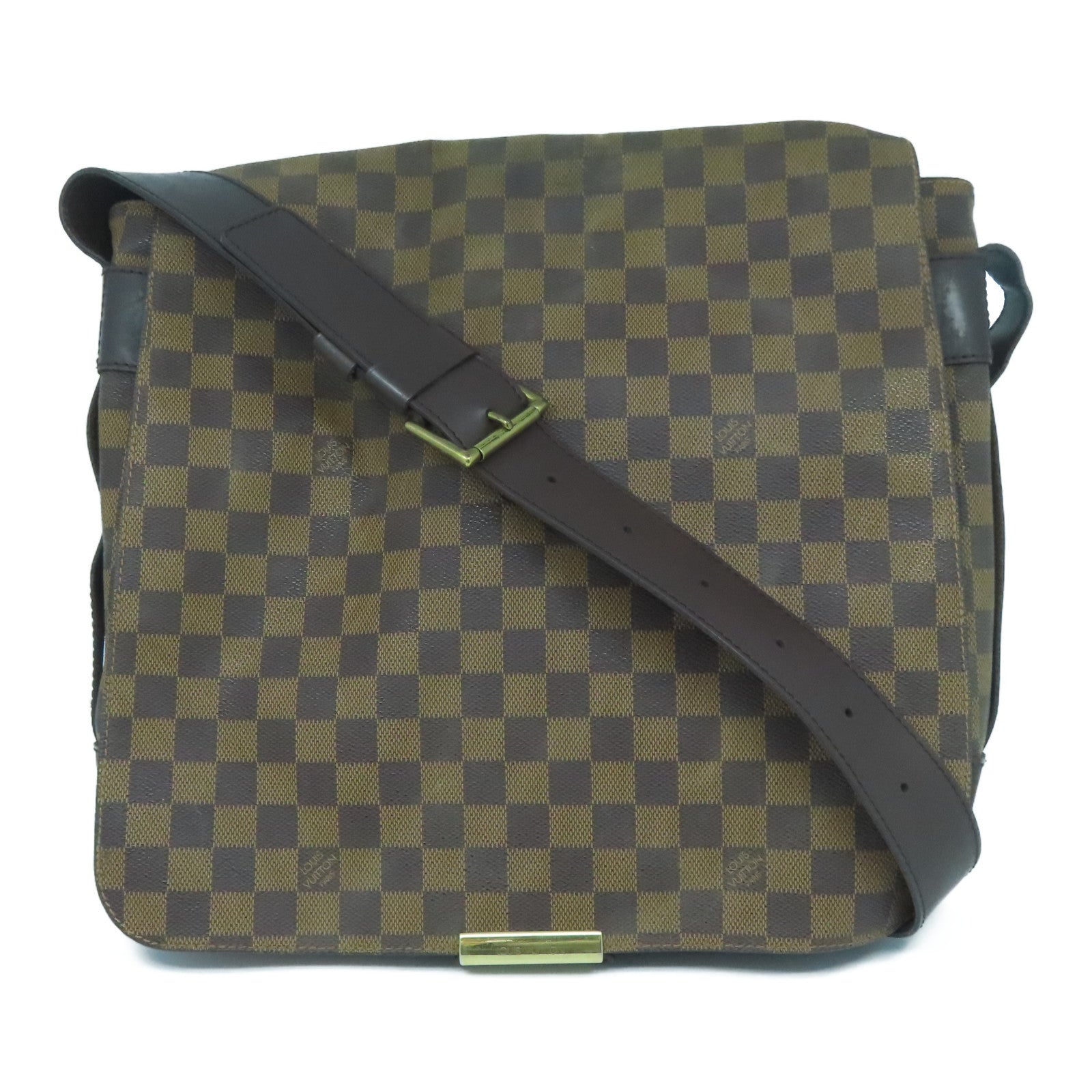 LOUIS VUITTON 【激減優惠】Damier Ebene Bastille金扣肩背袋啡色