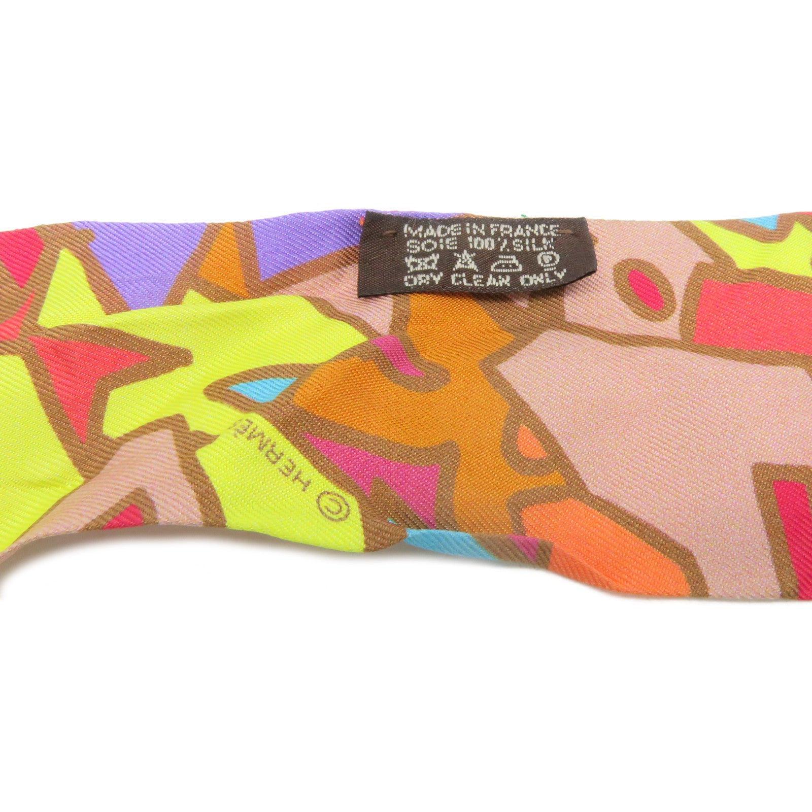 HERMES Silk Twilly Scarf Color