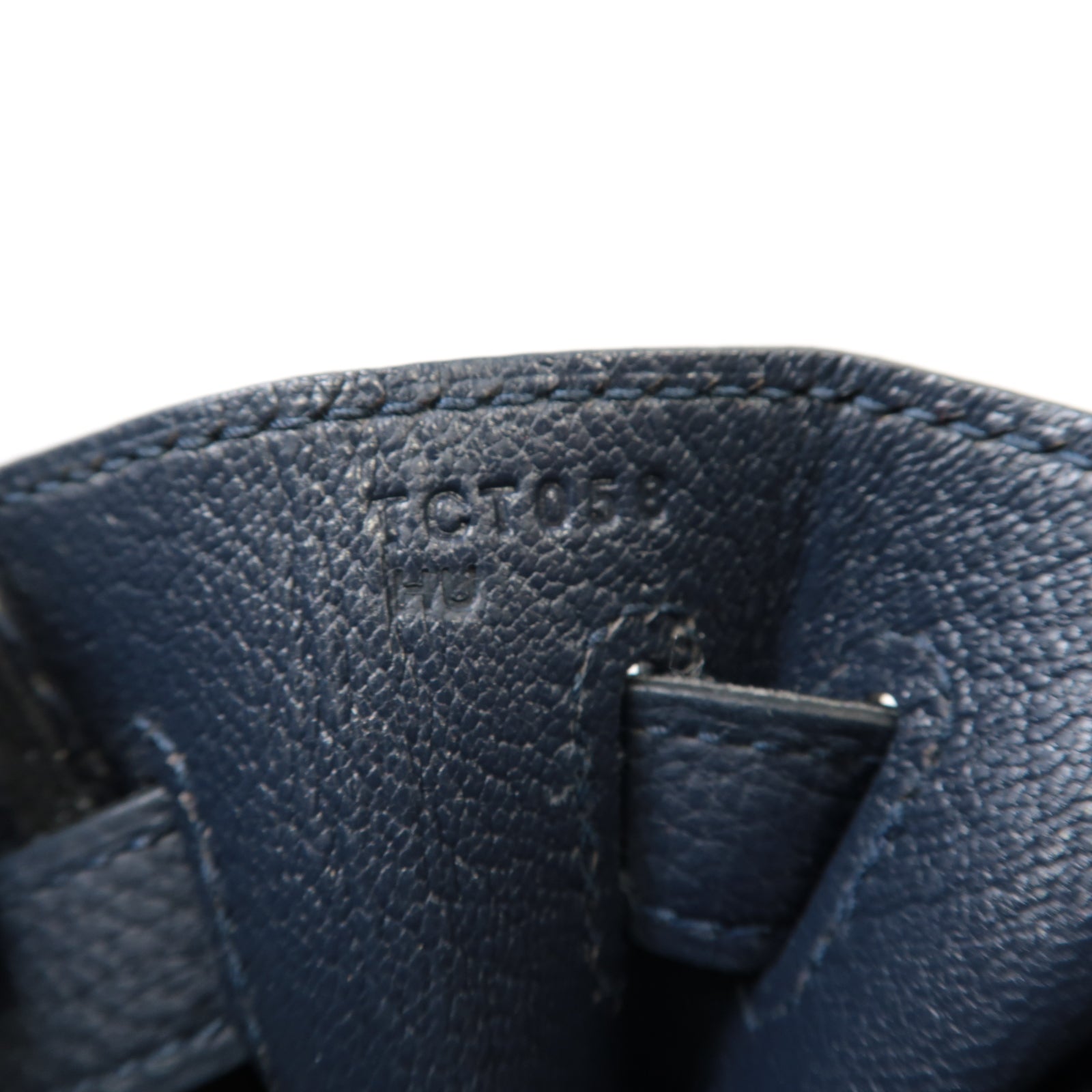 HERMES Togo皮革Kelly 32銀扣手挽肩背兩用袋寶石藍色