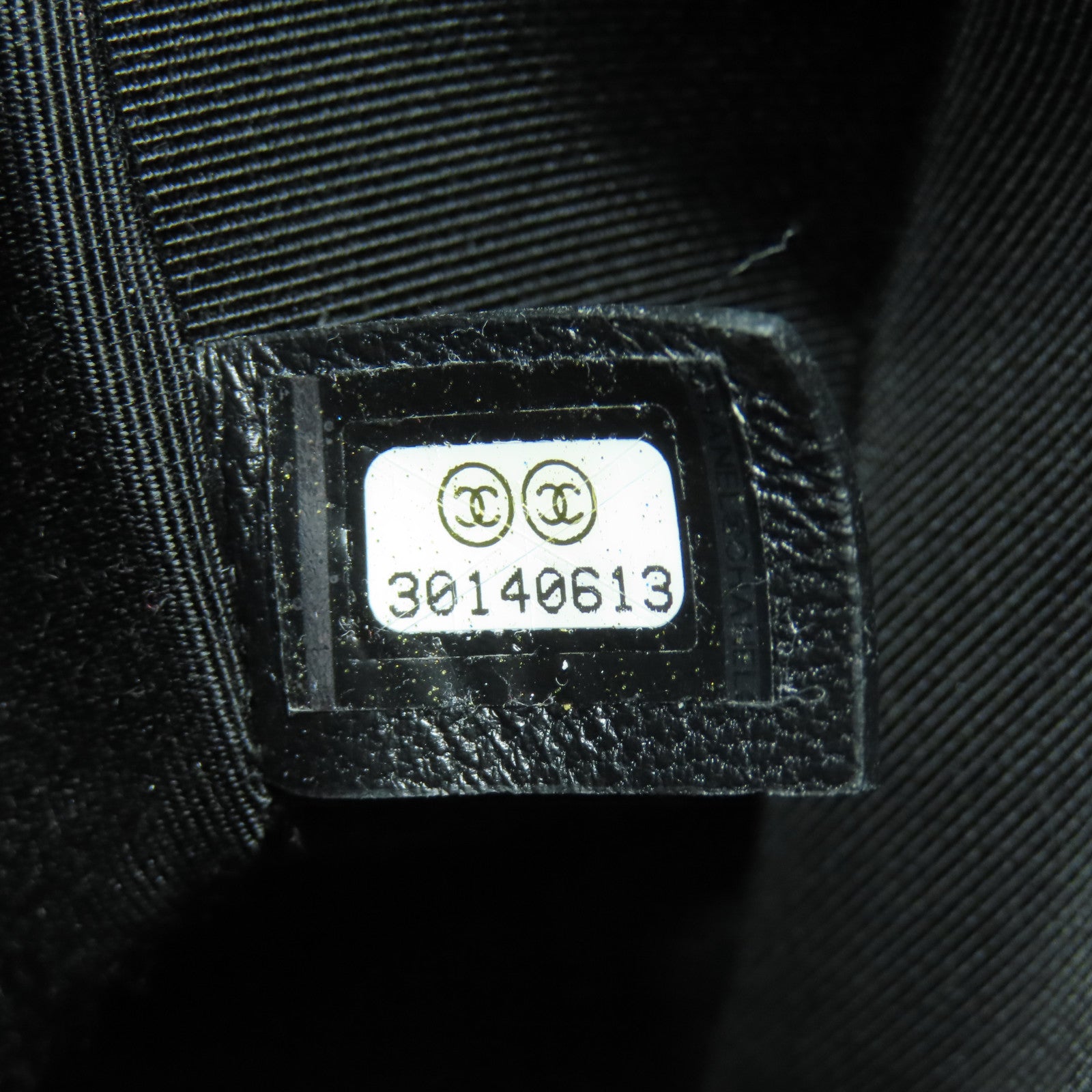 CHANEL 斜紋軟呢Chain Shoulder金扣鏈帶肩背袋紅色/黑色