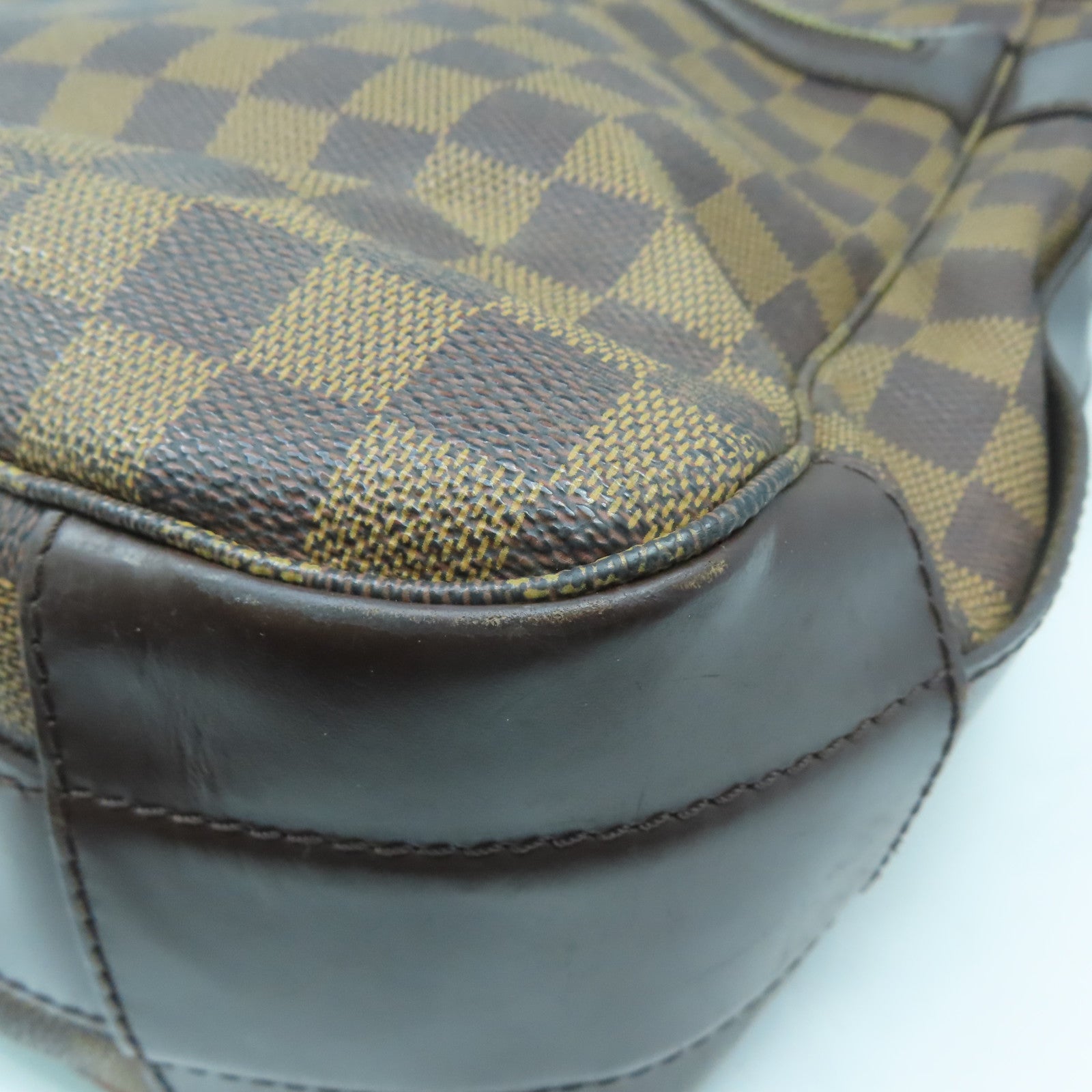 LOUIS VUITTON 【激減優惠】Damier Ebene Bastille金扣肩背袋啡色