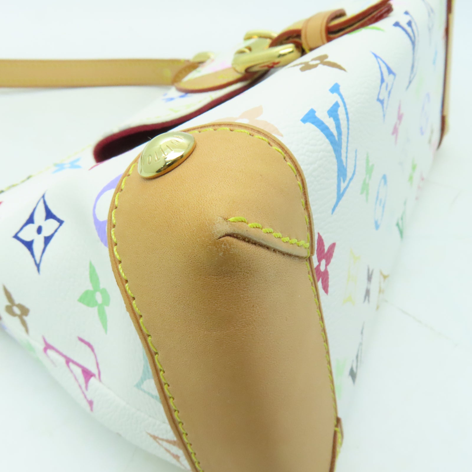 LOUIS VUITTON Monogram Multicolore Eliza金扣肩背袋彩色
