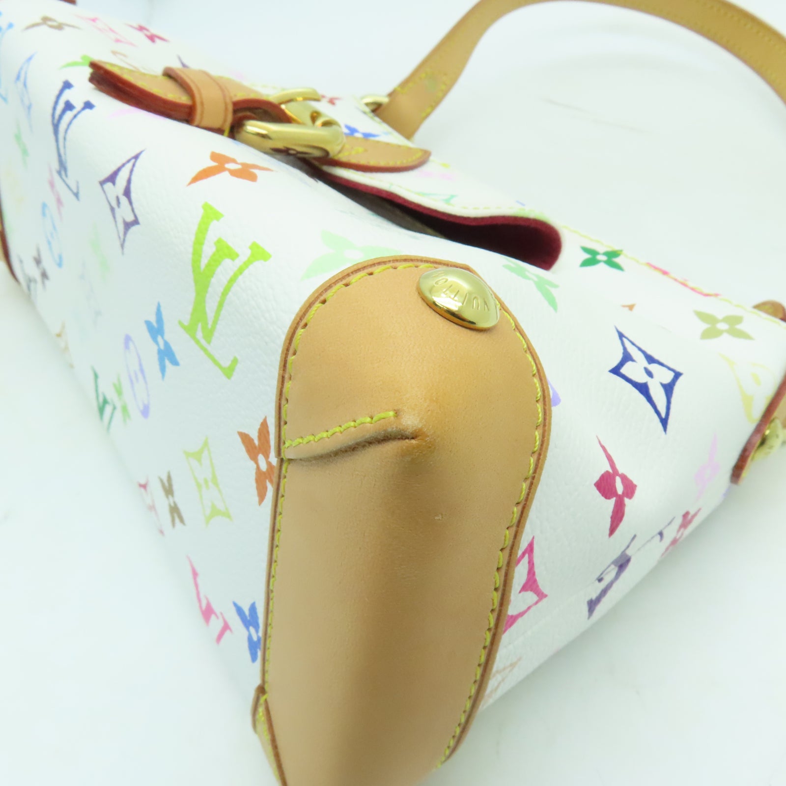 LOUIS VUITTON Monogram Multicolore Eliza金扣肩背袋彩色