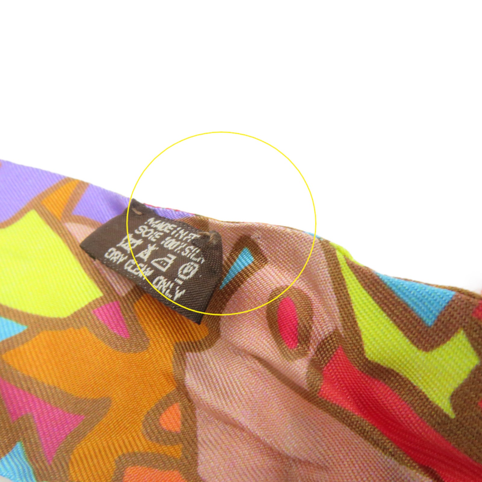 HERMES Silk Twilly Scarf Color