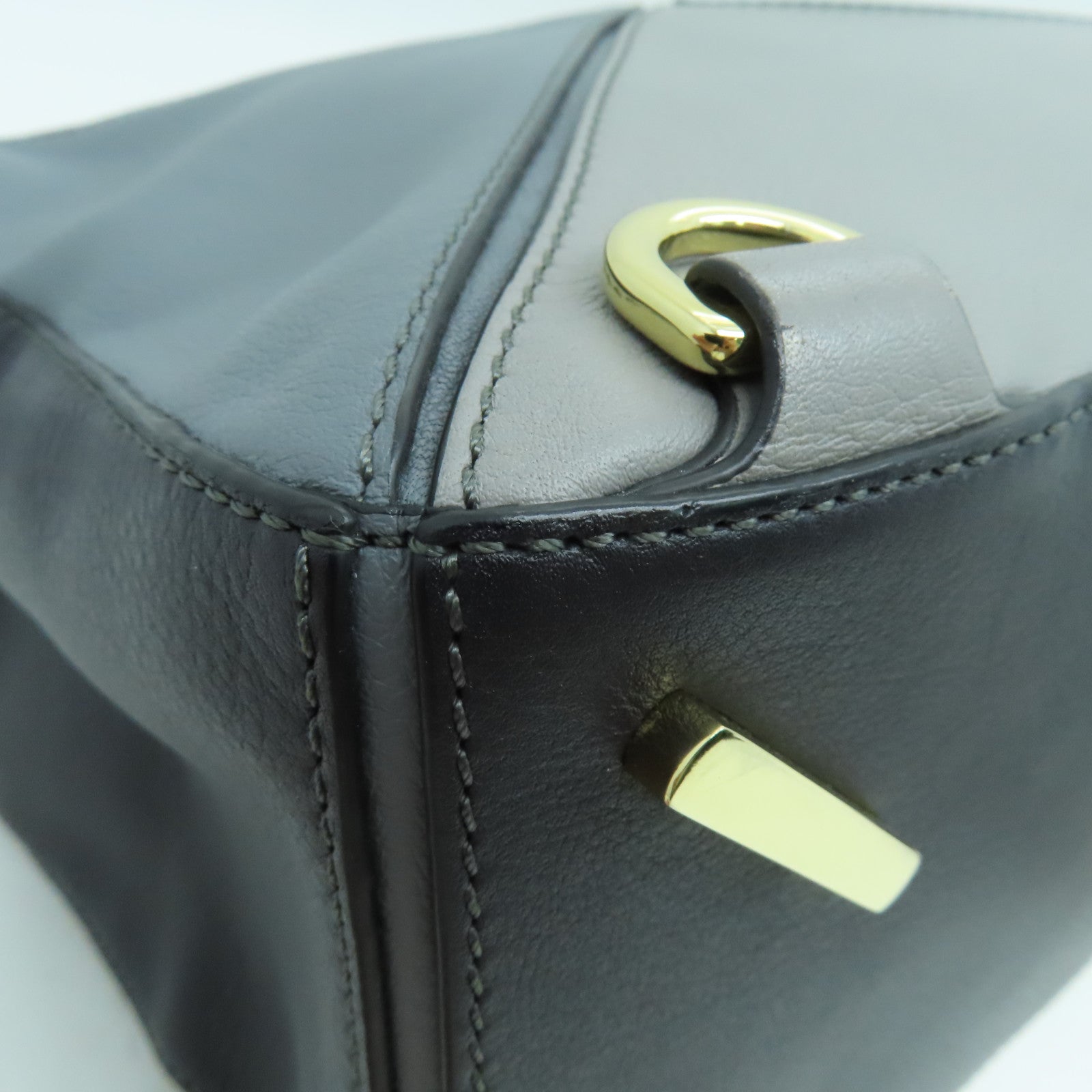LOEWE 牛皮皮革Puzzle 29cm金扣肩背袋彩色
