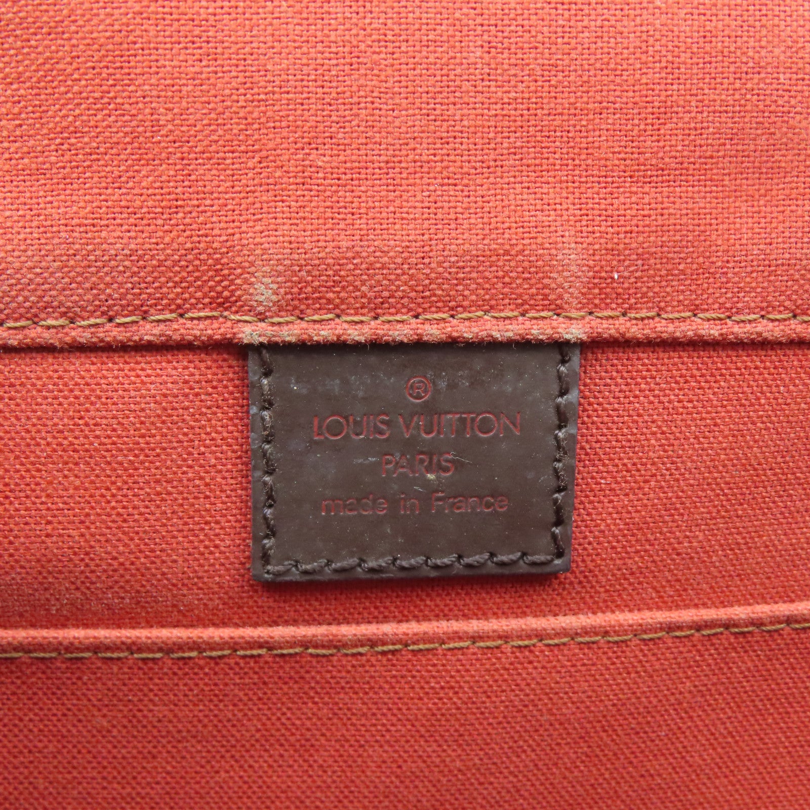 LOUIS VUITTON 【激減優惠】Damier Ebene Bastille金扣肩背袋啡色