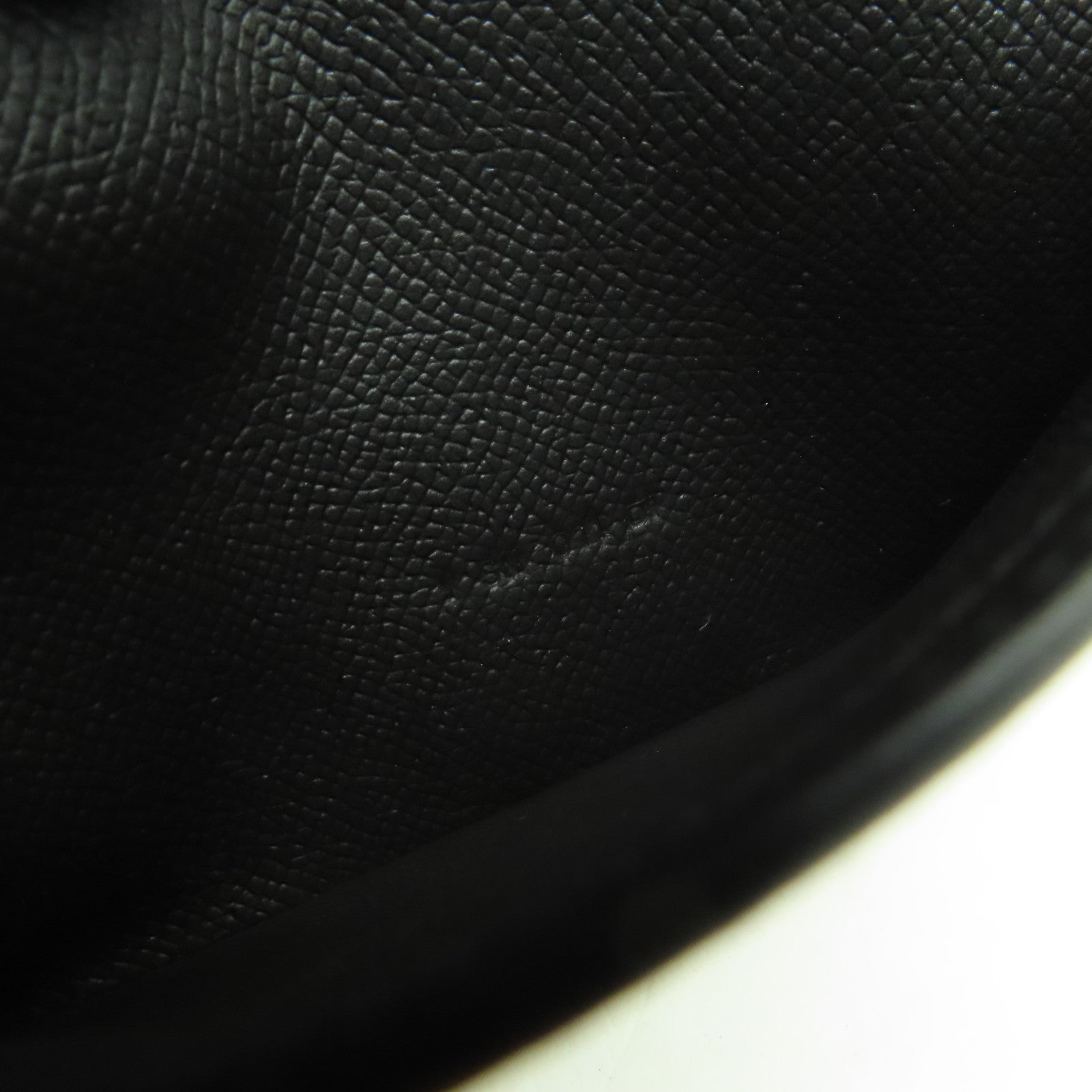 HERMES Epsom皮革Bearn Bi-fold金扣長錢包黑色