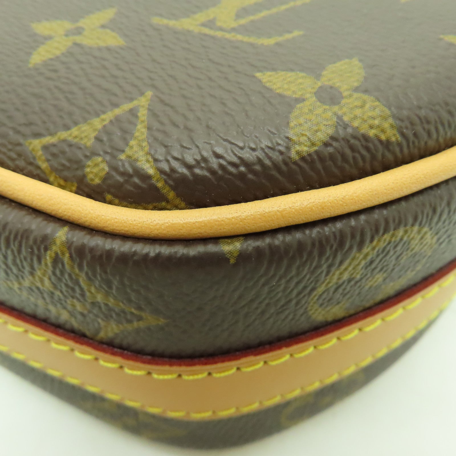 LOUIS VUITTON Monogram Boite Chapeau Souple PM金扣肩背袋啡色