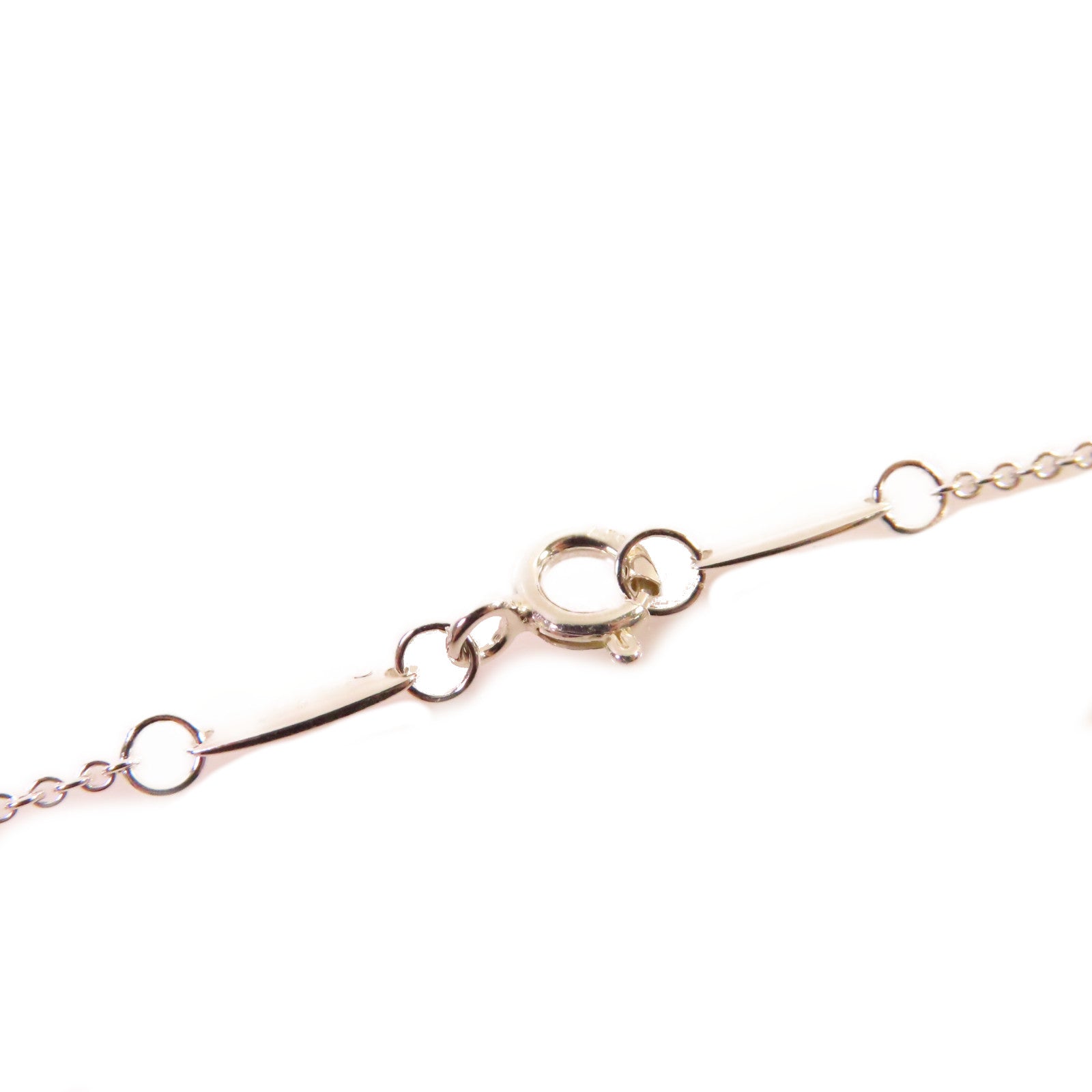 TIFFANY＆CO 925純銀Open Heart Pendant Necklace項鏈