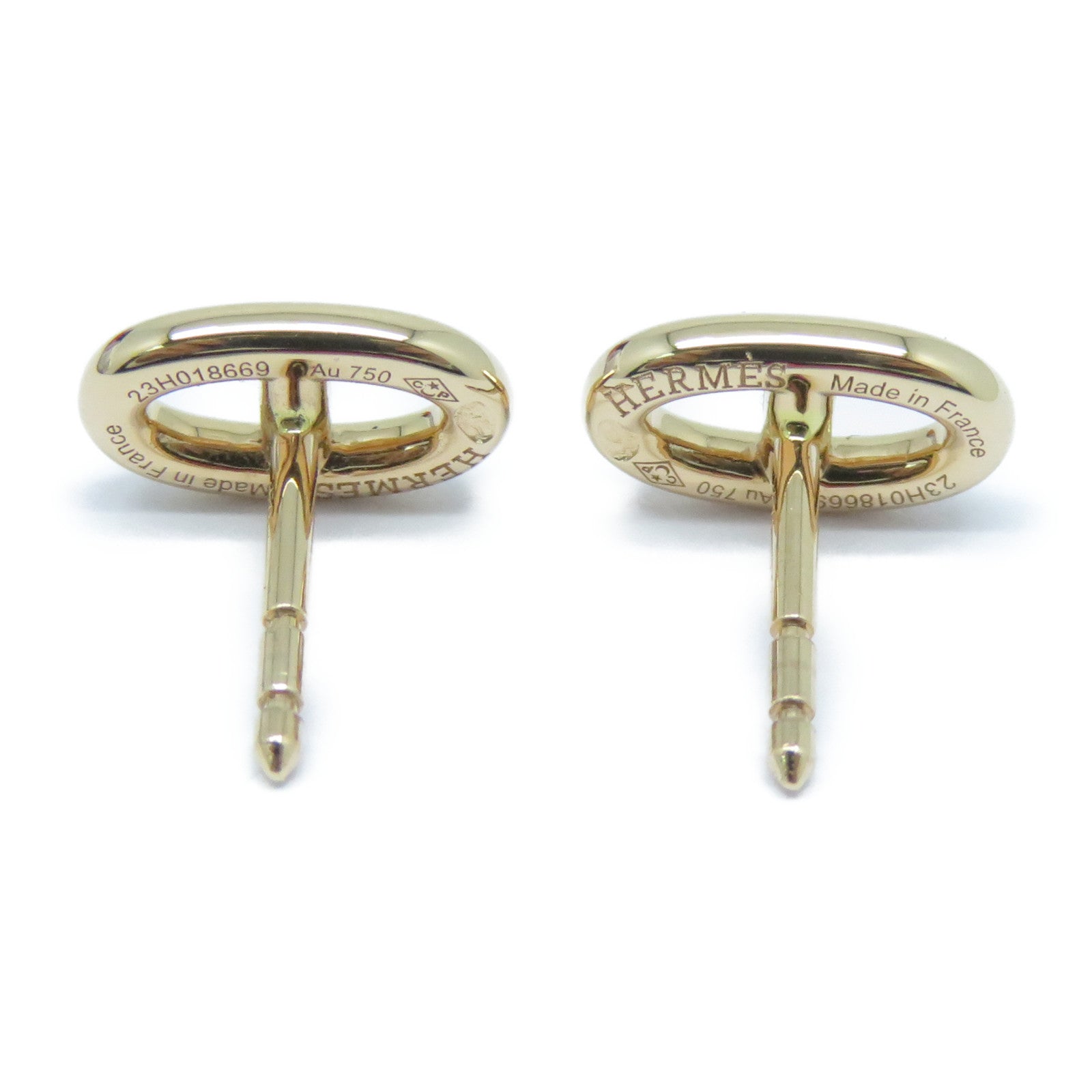 HERMES 18K玫瑰金Farandole Earrings耳環