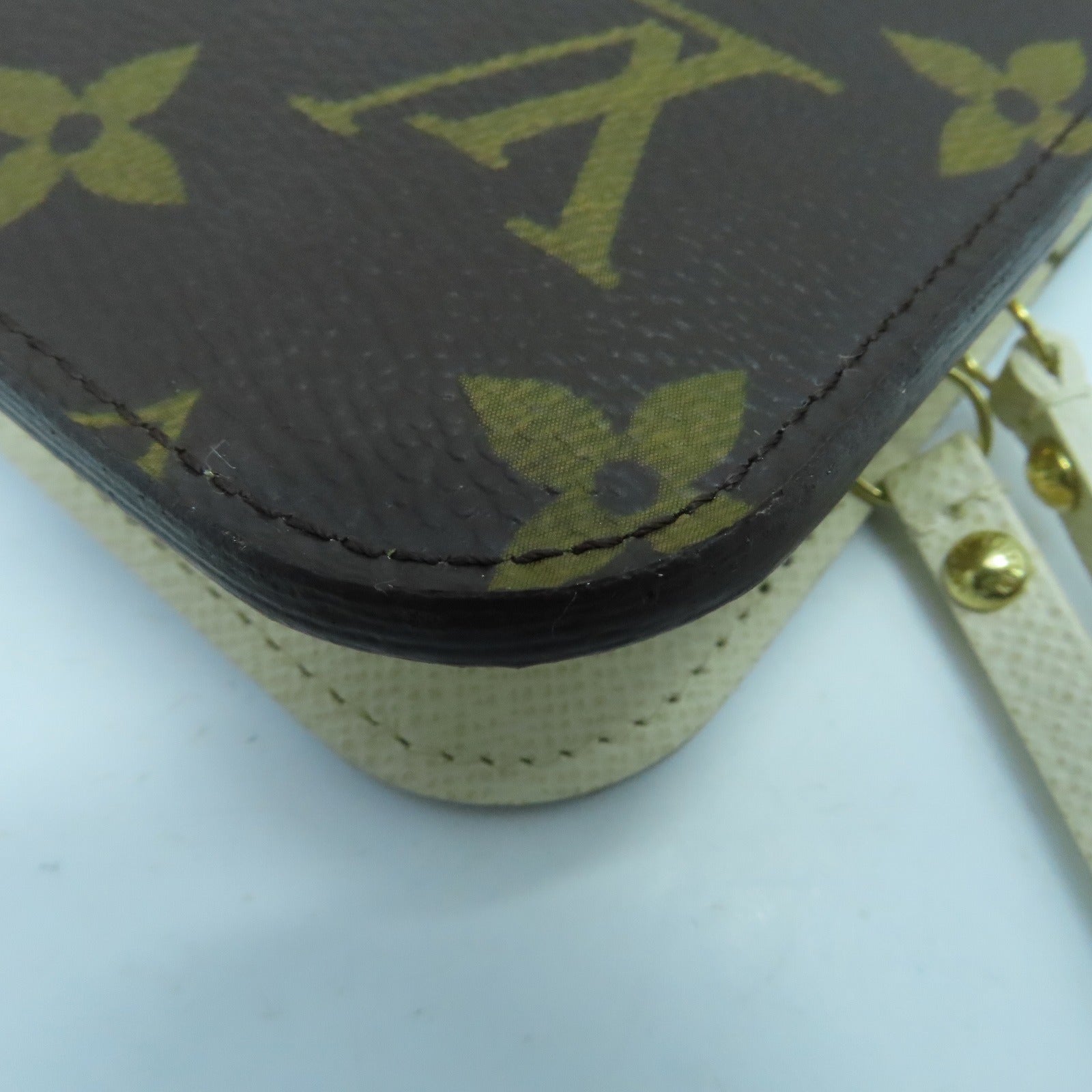LOUIS VUITTON Monogram Insolite Wallet金扣長錢包啡色