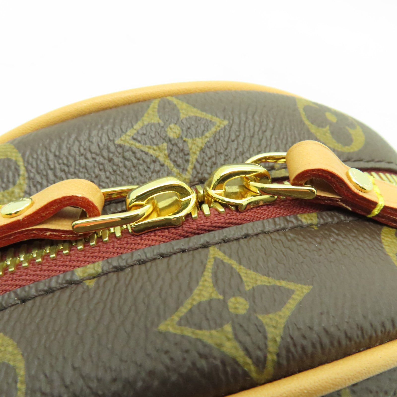 LOUIS VUITTON Monogram Boite Chapeau Souple PM金扣肩背袋啡色