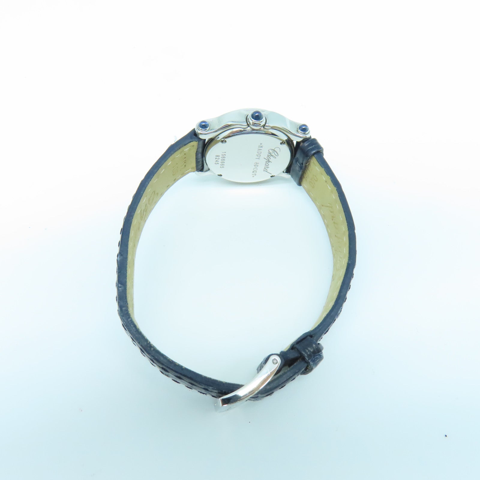 Chopard Happy Sport 5 Diamond不鏽鋼手錶石英機芯白色