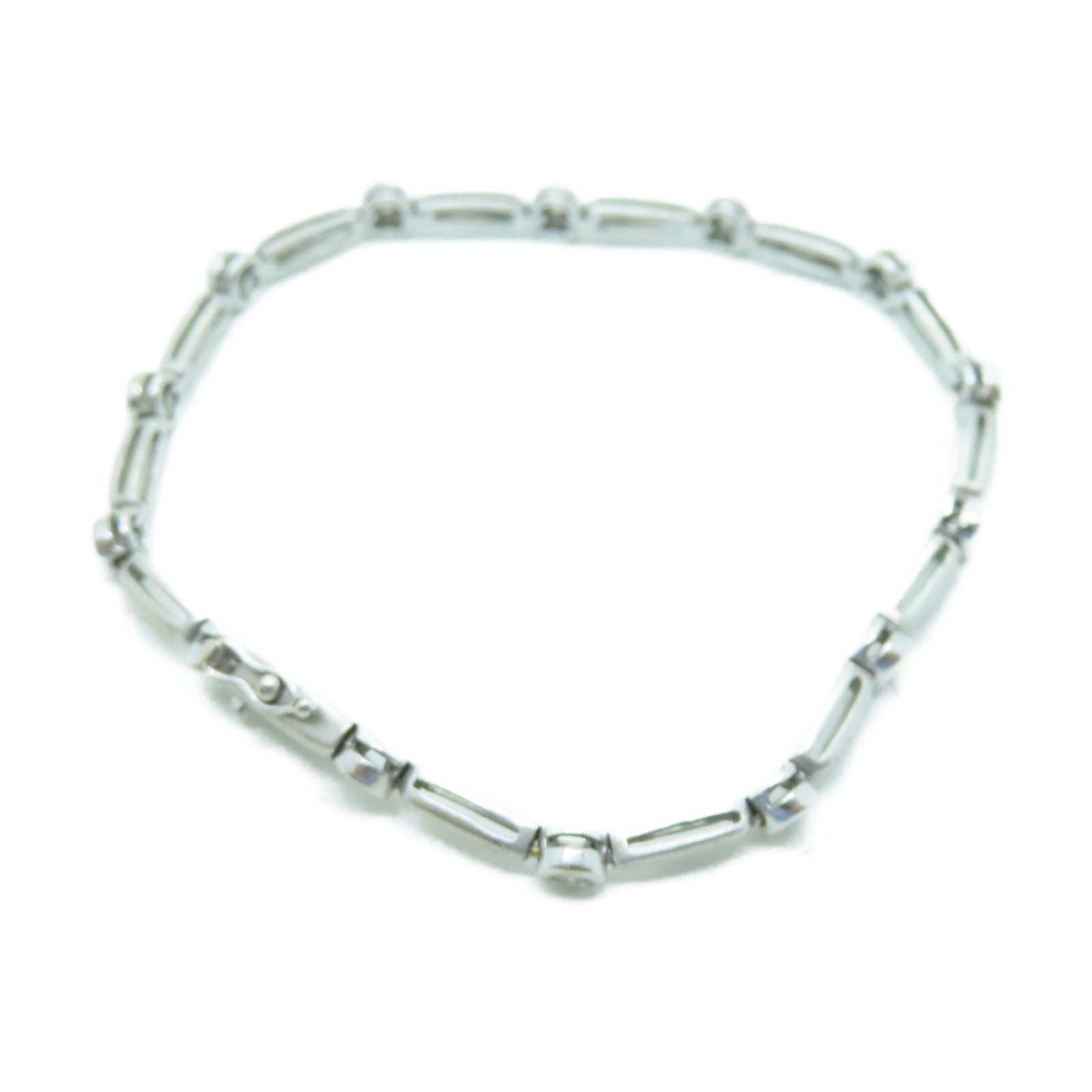JEWELRY 【激減優惠】18K白金Diamond Bracelet鑽石手環