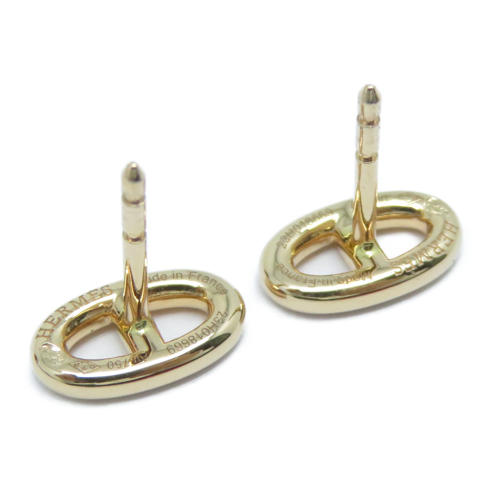 HERMES 18K玫瑰金Farandole Earrings耳環
