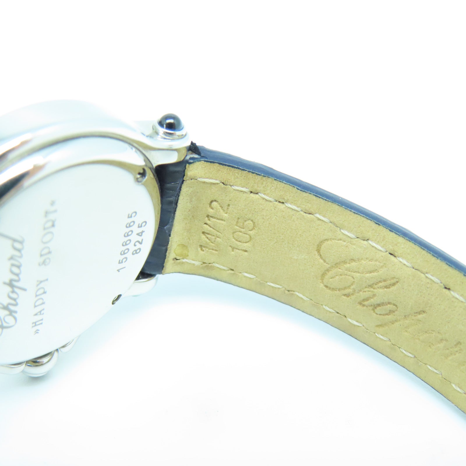 Chopard Happy Sport 5 Diamond不鏽鋼手錶石英機芯白色