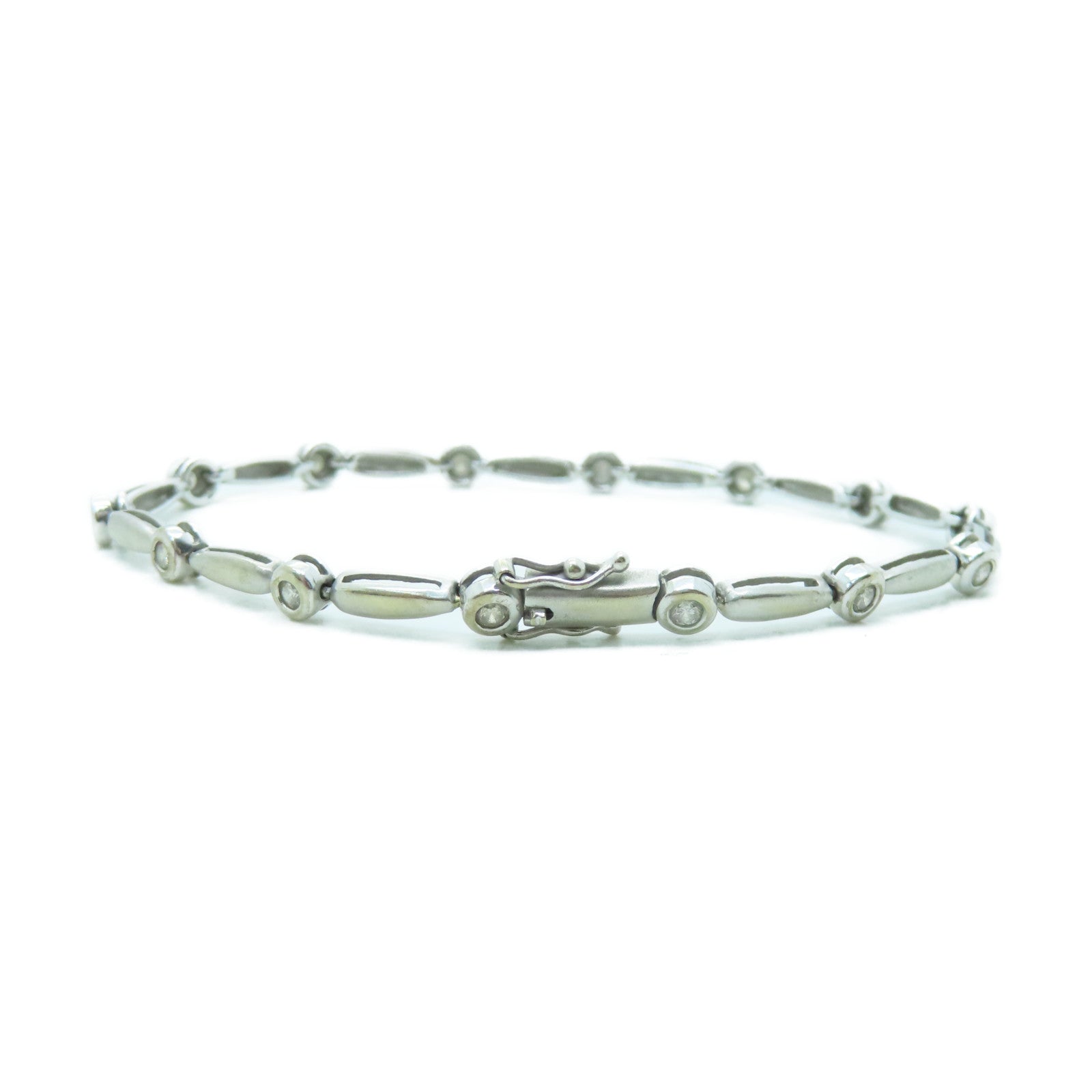 JEWELRY 【激減優惠】18K白金Diamond Bracelet鑽石手環
