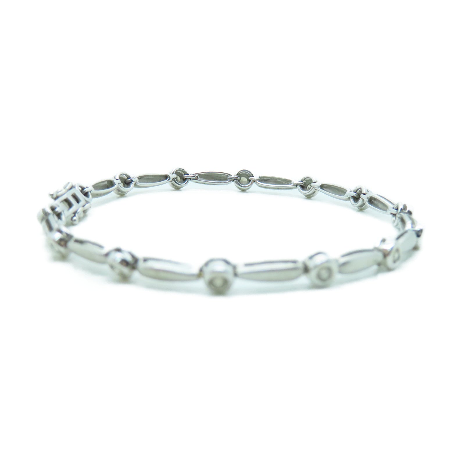JEWELRY 【激減優惠】18K白金Diamond Bracelet鑽石手環